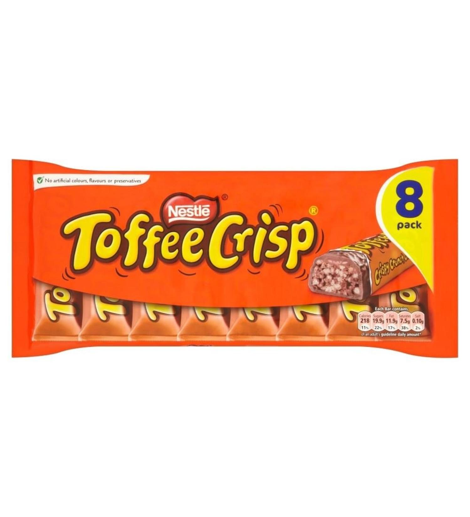 Nestle Nestle Toffee Crisp (8 per pack - 344g)