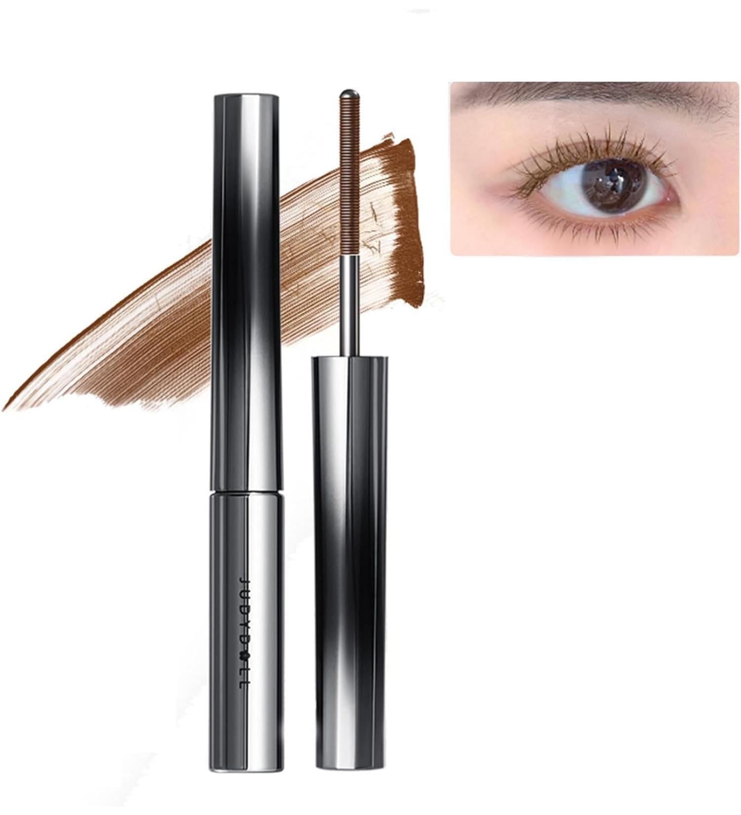 Judydoll Mascara 3D Curling Eyelash Iron Mascara Judy Doll Iron Brush Mascara Judy Doll Iron Brush Mascara Curling Iron Strong Mascara Makeup (0 Classic Design # B Brown) - Buy Online on GoSupps.com
