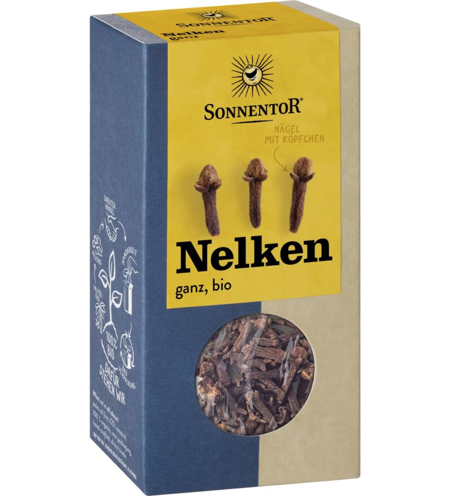 Sonnentor Organic whole cloves 2 x 35 gr