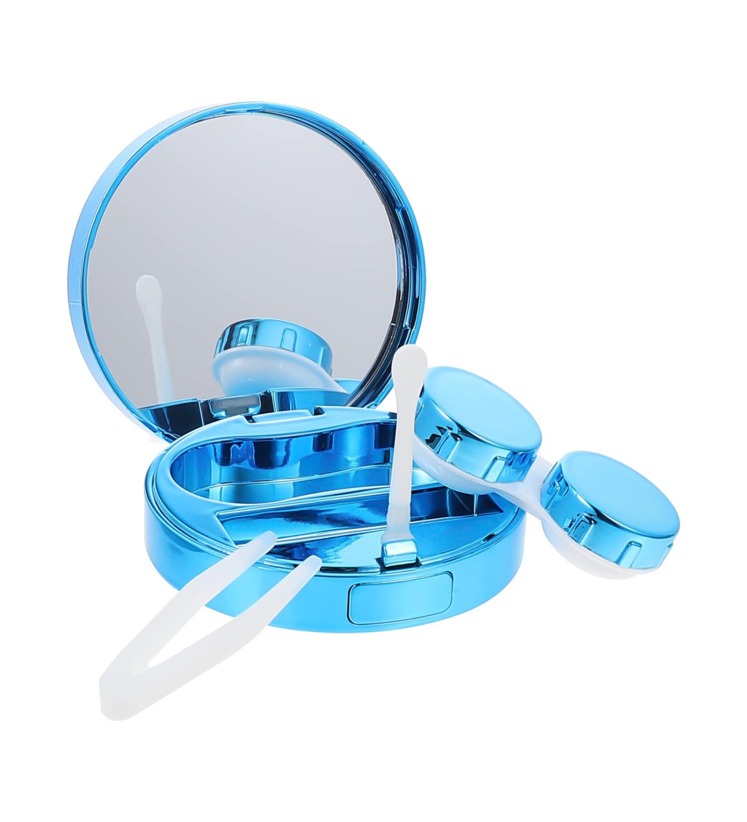 Artibetter Contact Lens Travel Kit | Compact Case with Mirror & Tweezers | Ideal for Daily Use & Outdoor Care - International Shipping Available - Buy Online on GoSupps.com
