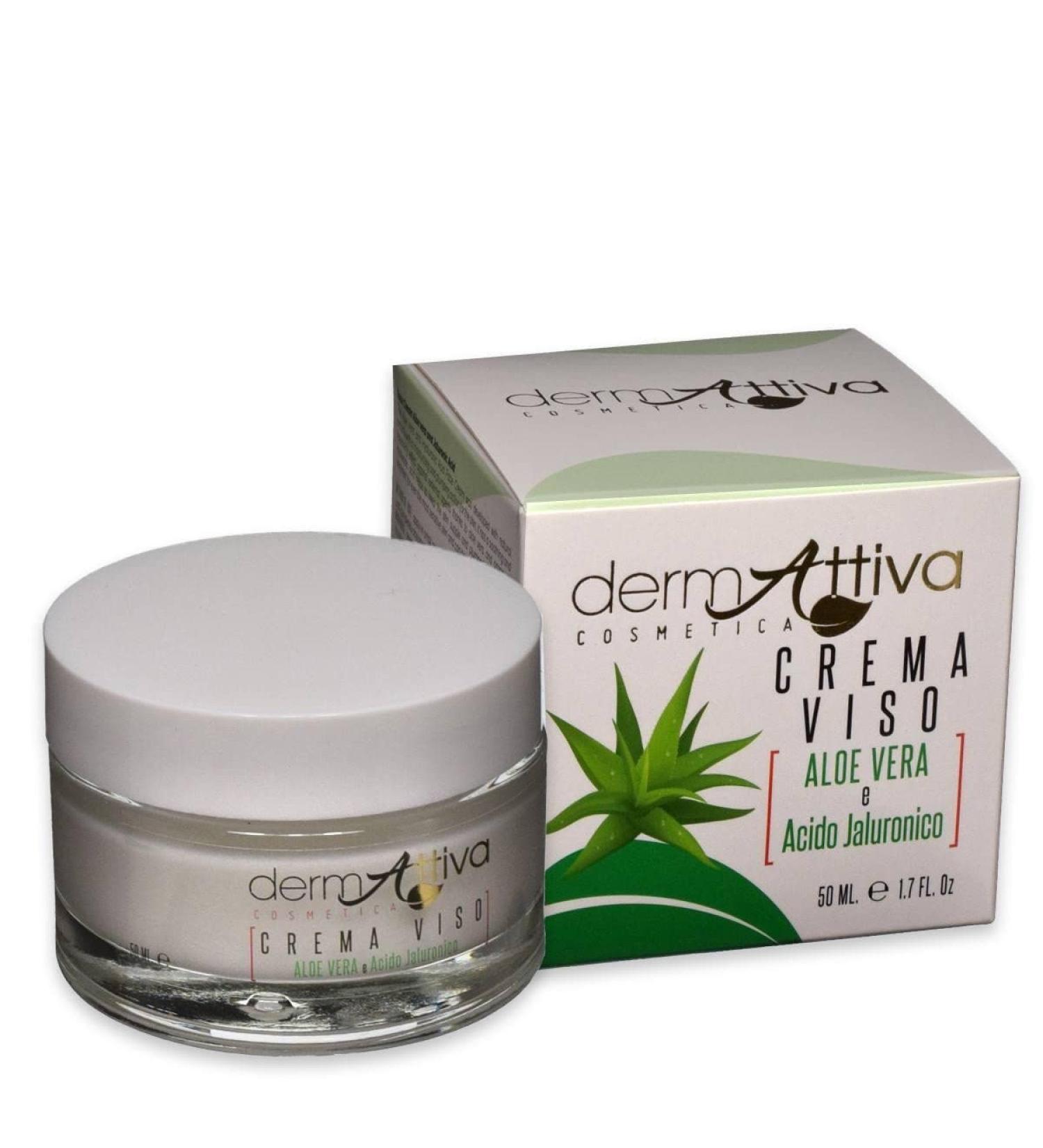 DERMATTIVA Face Cream 50ml Aloe Vera & Hyaluronic Acid