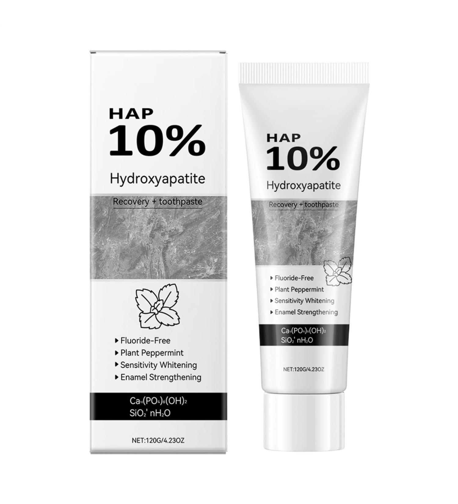 Filvczt Nano Hydroxyapatite Toothpaste Whitening Toothpaste for Teeth Advanced Enamel Protection Restores Gums and Fights Sensitivity Eliminates Bad Plaque and Strengthens 120g for the - Buy Online on GoSupps.com