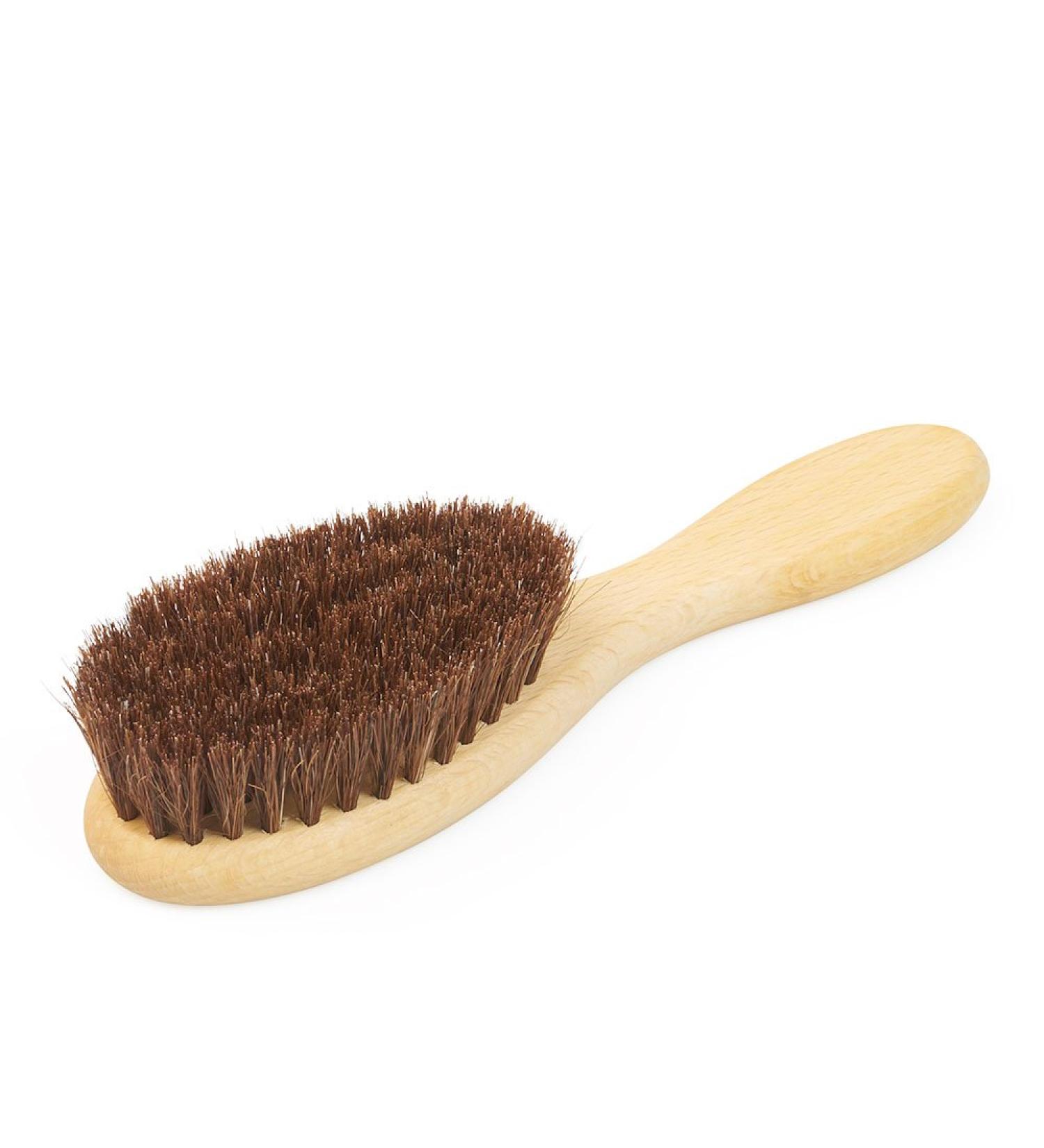 Gr nspecht Natural Horsehair Brush - Eco-Friendly Hair Care Tool | 1 Piece Pack - International Shipping Available - Buy Online on GoSupps.com