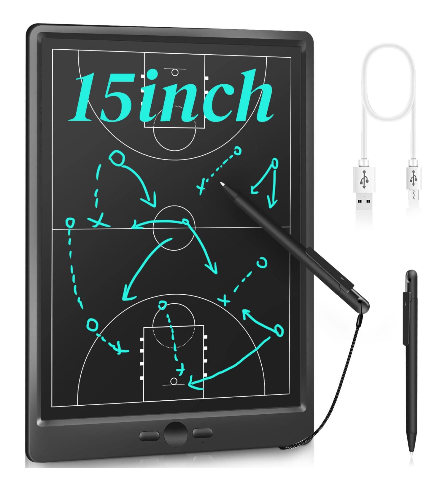 Newnaivete Electronic Basketball Coach Board - LCD Screen & Stylus Pen for Premium Tactical Training - Buy Online on GoSupps.com