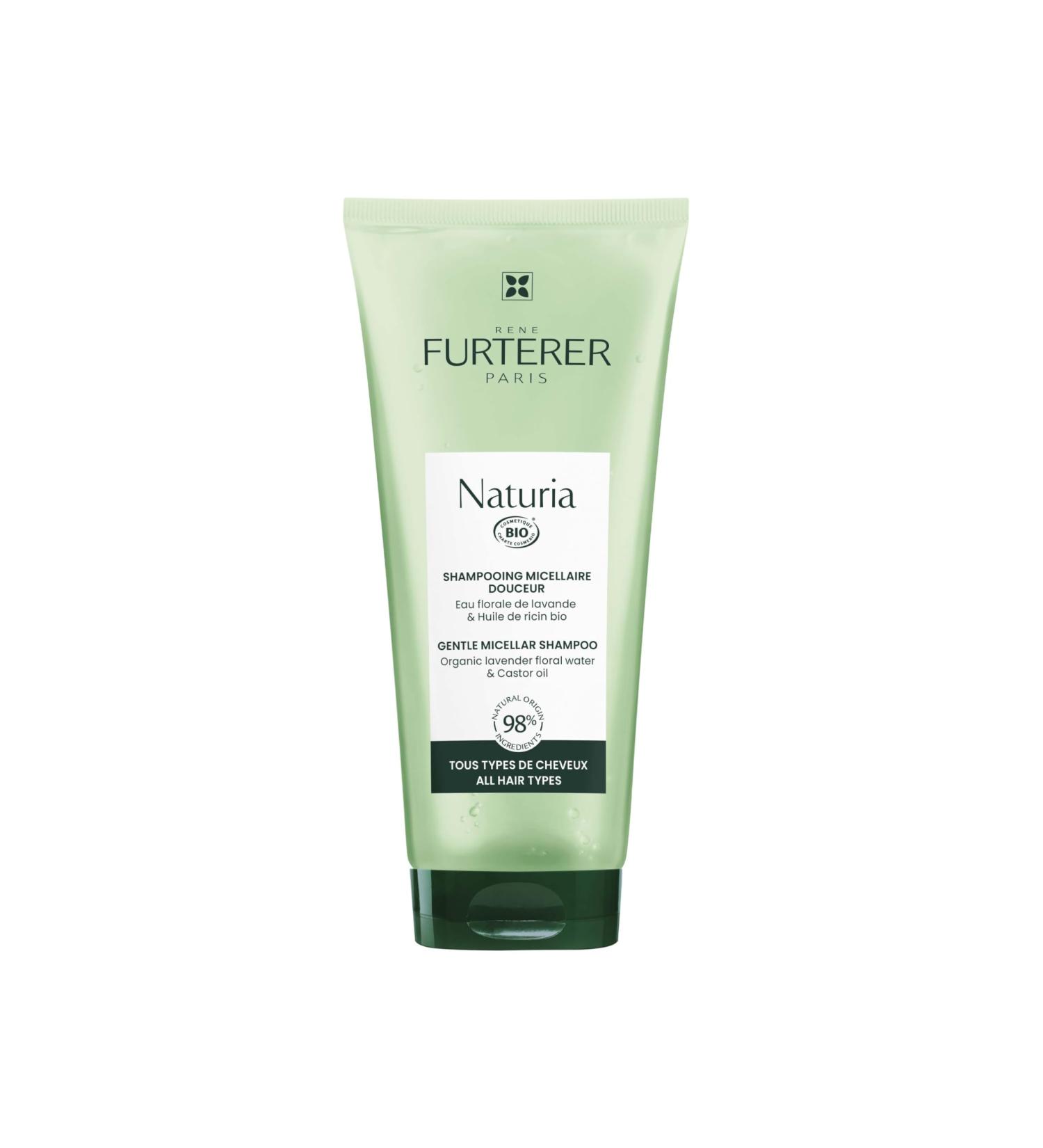 Ren Furterer - NATURIA - Gentle Micellar Shampoo - Certified Organic Ultra-gentle Shampoo - All Hair Types- 200ml - Buy Online on GoSupps.com