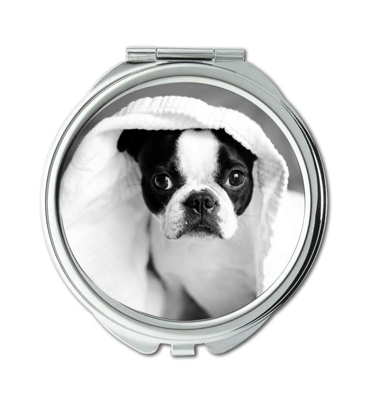 Mirror makeup mirror Animal Cute Dog Pet pocket mirror portable mirror - Buy Online on GoSupps.com