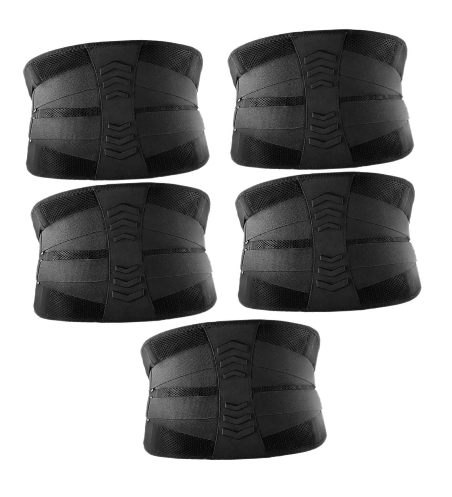 Buy Gatuida 5pcs Protection Belt Support Band - Unisex Breathable Back Brace & Waist Support Strap for Fitness | Best Lower Back Support - Buy Online on GoSupps.com