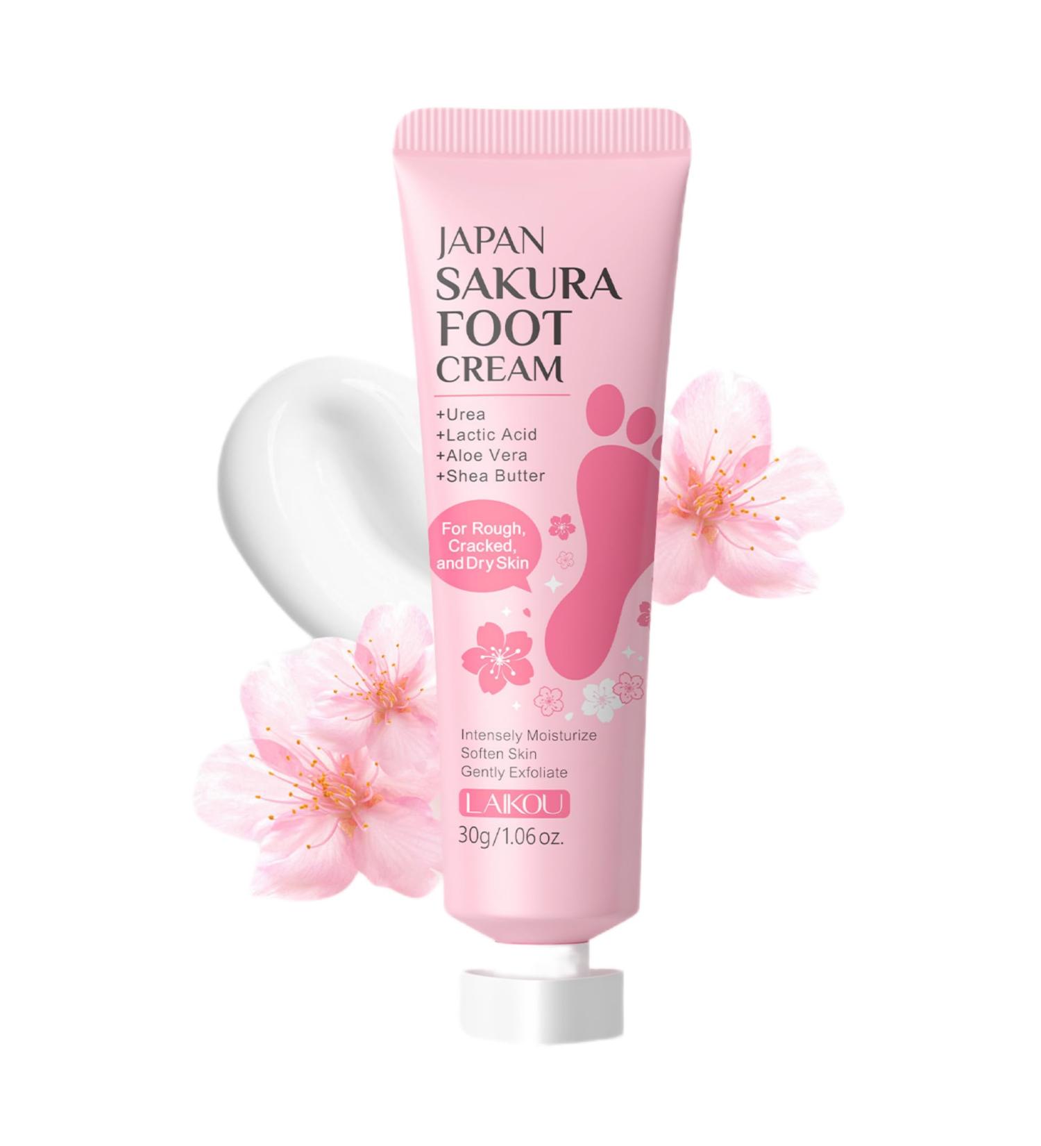 Cherry Blossoms Moisturizing Cream for Dry Cracked Feet and Hands with Soothing Scent Dry Cracked Hand & Hand Lotion Hand & Hand Lotion - Buy Online on GoSupps.com