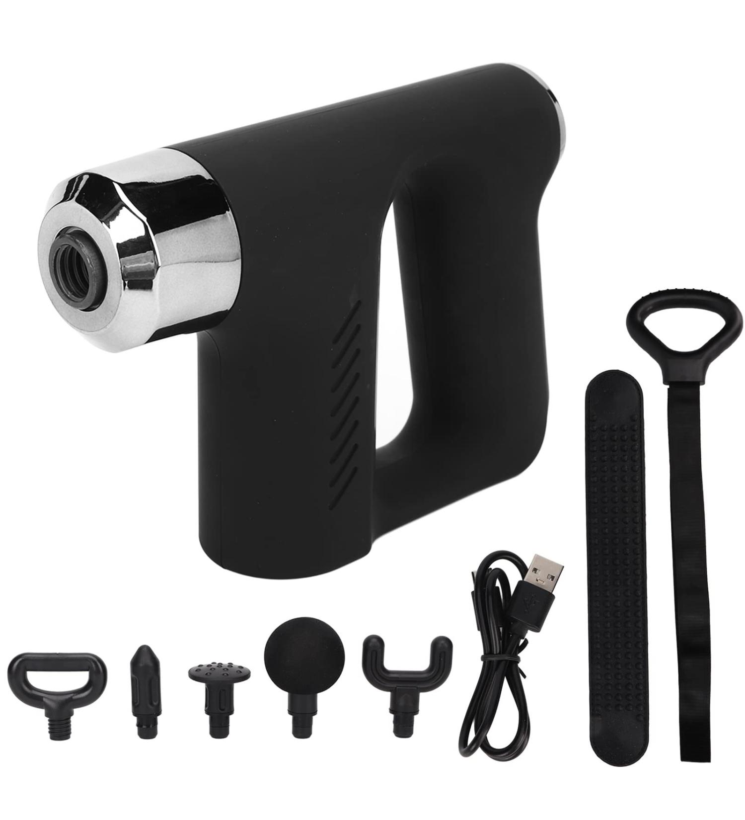 Fascia Muscle Massage Gun - Deep Tissue Relaxation & Pain Relief | Portable 12-Speed Massage Device - Buy Online on GoSupps.com