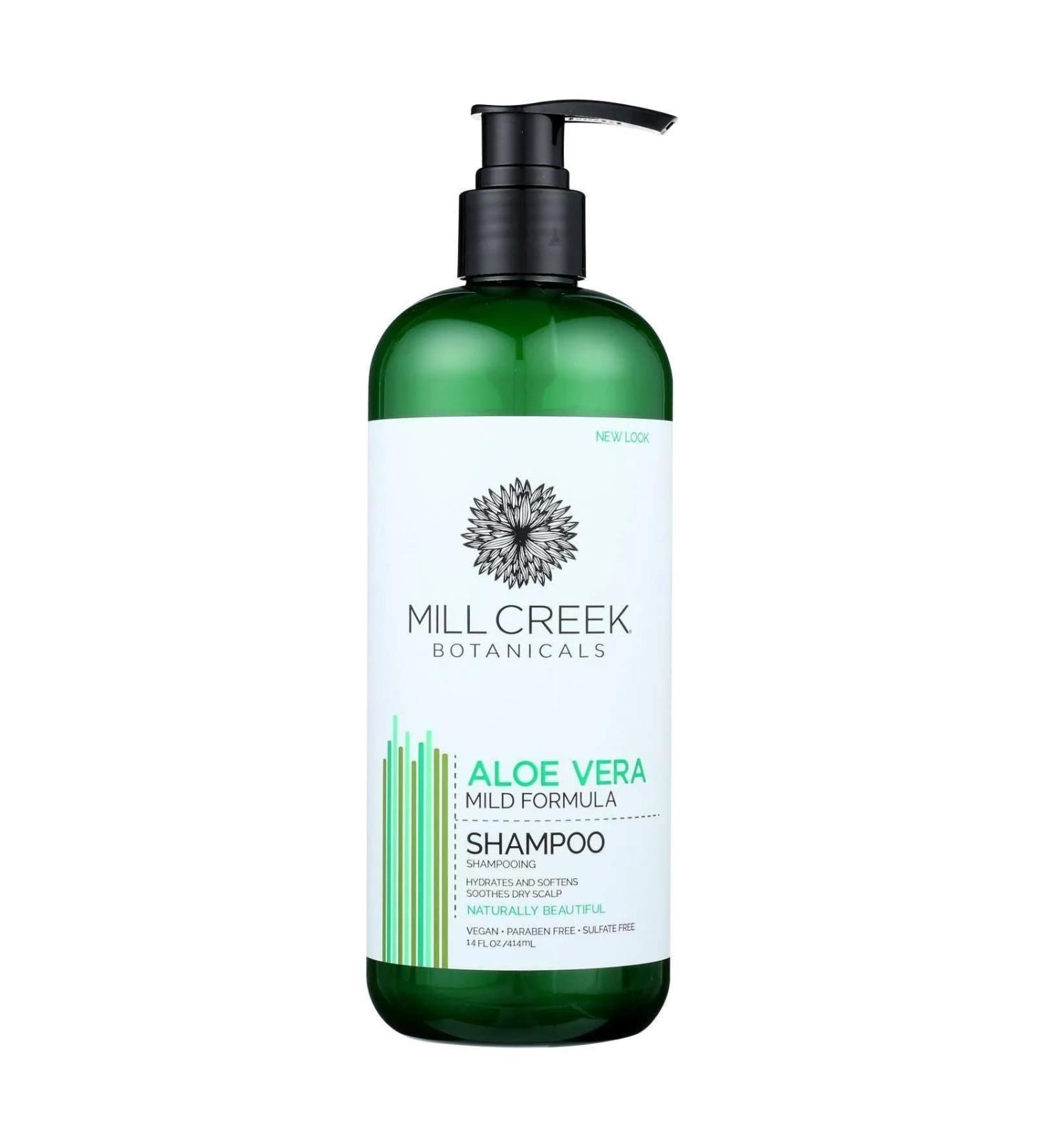 Mill Creek Aloe Vera Shampoo | Natural & Organic | 14 fl. oz. | International Shipping Available - Buy Online on GoSupps.com