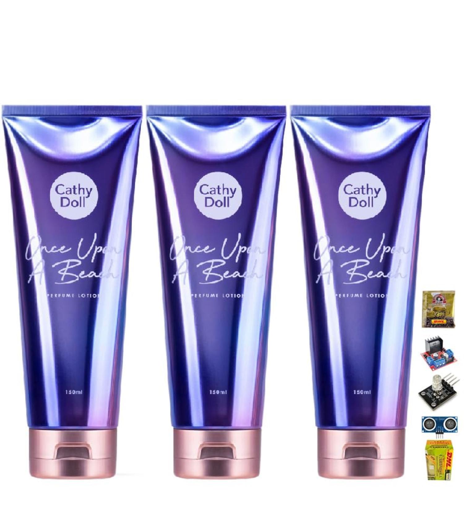 150ml Cathy Doll Once Upon A Beach Perfume Lotion - Moisture Smooth Nourish Skin | Beautygoodshop | Free Beauty Gifts Worldwide Shipping - Buy Online on GoSupps.com