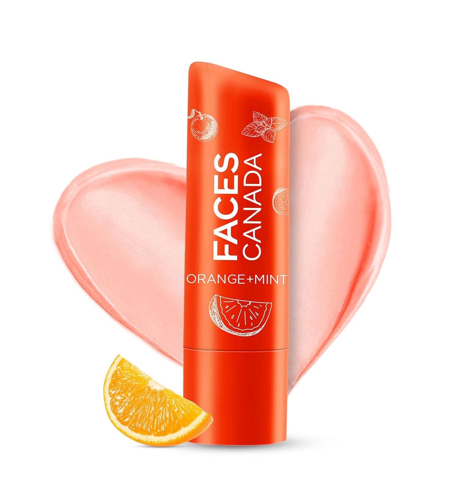 Lip Balm - Orange Mint 01 | 12HR Moisture SPF 15 Shea Butter & Vitamin C | Hydrating for Dry Chapped Lips - Buy Online on GoSupps.com