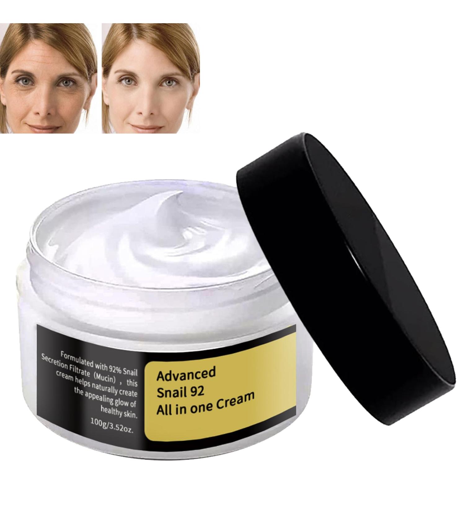 KOAHDE Snail Collagen Face Cream Snail Essence Face Cream Snail Anti Wrinkle Face Cream Snail Hyaluronic Cream Snail Moisturizing Cream Snail Brighten Face Cream Snail Firming Face Cream 100G - Buy Online on GoSupps.com