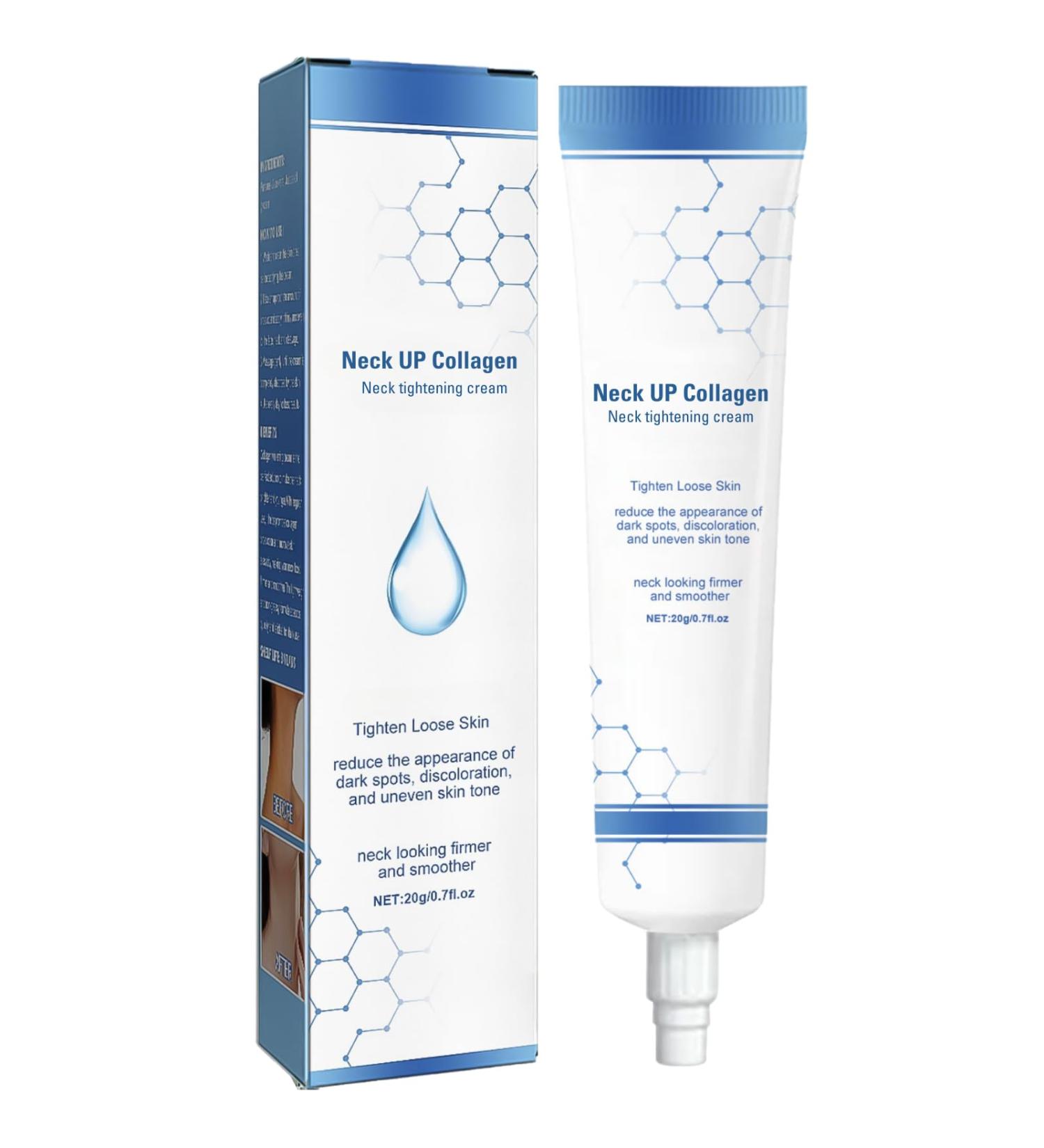 Collagen Neck Cream Neck Firming Cream Tighten And Lift Neck Cream For Loose Skin Neck Tightening Cream Anti Aging Skin Tightening Cream Neck Care Moisturizer - Buy Online on GoSupps.com