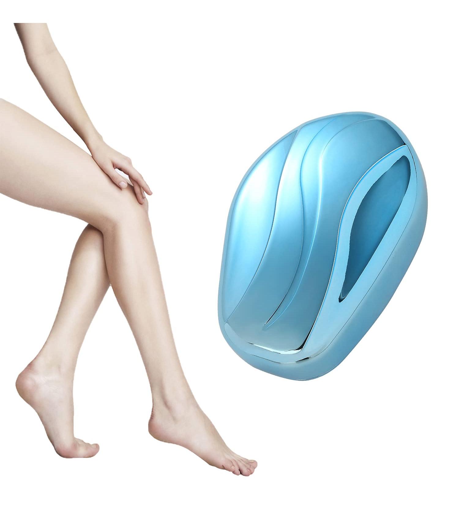 Crystal Hair Eraser: Reusable Magic Painless Hair Remover for Women - Washable Blue Hair Remover for Arms, Legs, and Back - Buy Online on GoSupps.com