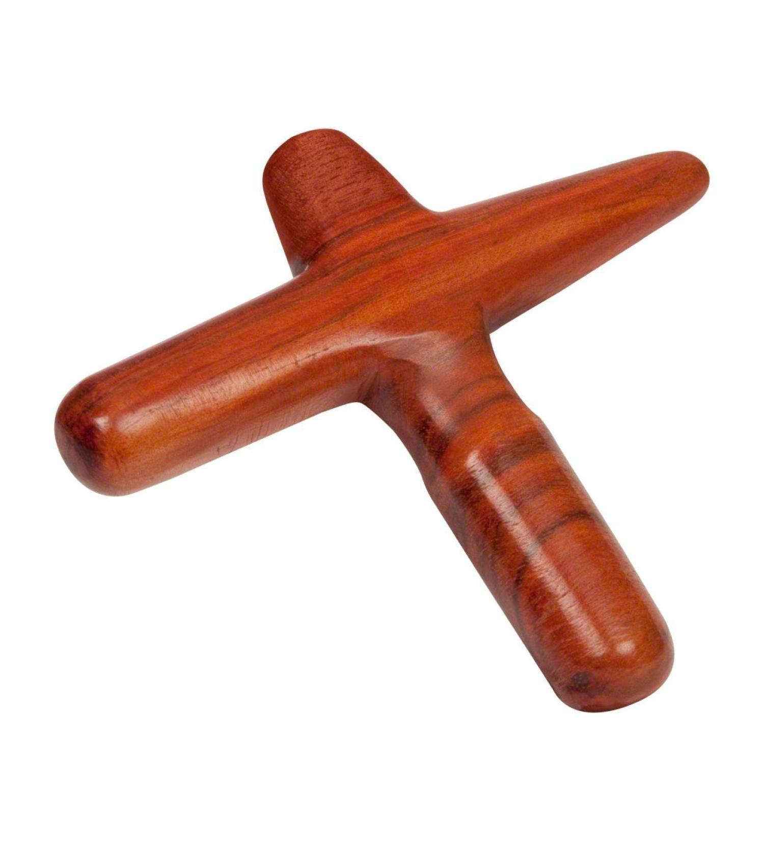 Asian massage cross made of wood one-piece massage aid massage device