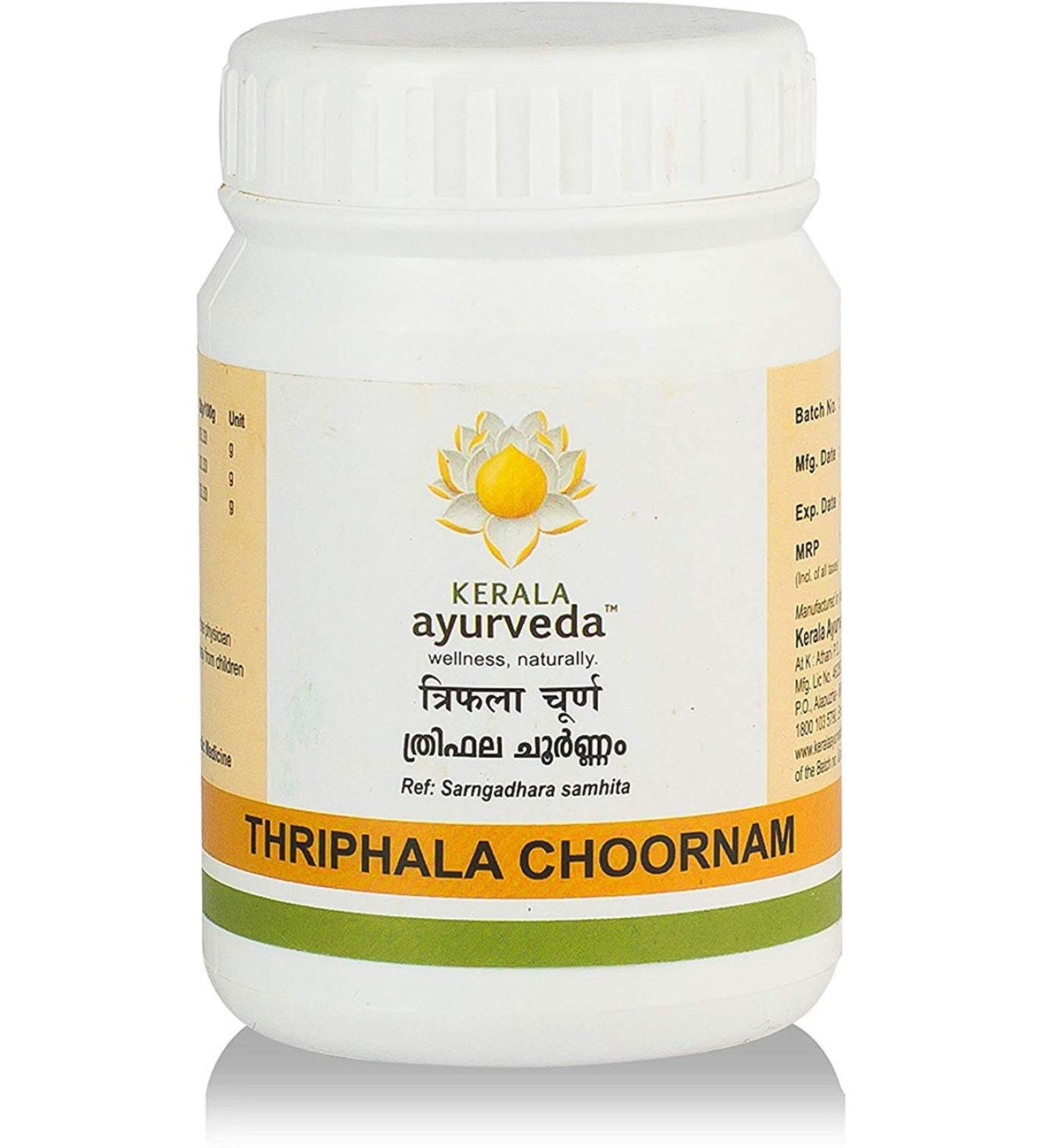 Glamorous Hub Kerala Ayurveda Triphala Choornam 50g Authentic Herbal Wellness | Free International Shipping - Buy Online on GoSupps.com