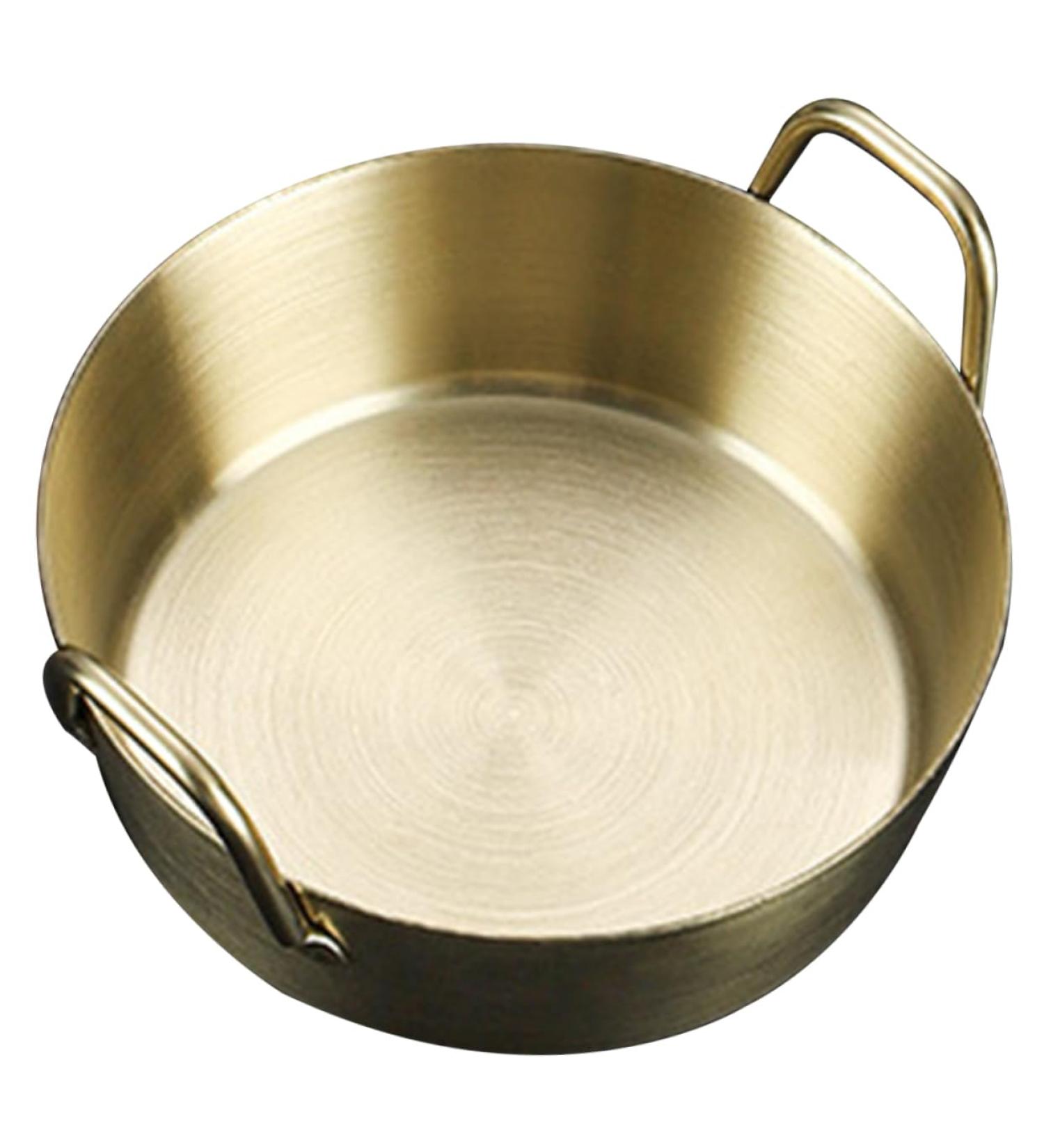 Alipis Amphora Snack Plate Tomato Stainless Steel Round re-usable 13.7x12.2CM Gold - Buy Online on GoSupps.com