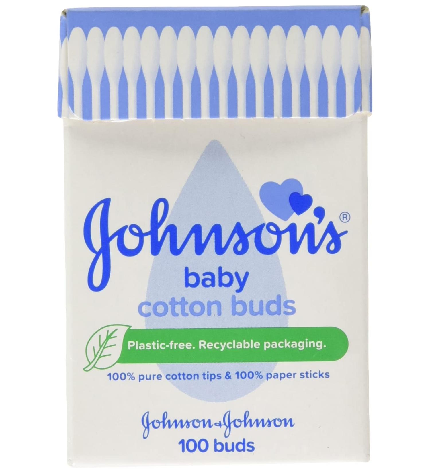 Johnsons Baby Cotton Buds - Gentle 100-Piece Pack - Buy Online on GoSupps.com