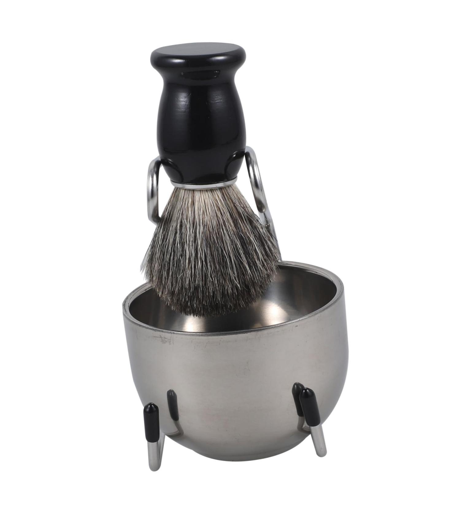 Buy Ipetboom Beard Brush Set & Shaver for Men | Portable Shaving Kit | Pro Grooming Tools | International Shipping - Buy Online on GoSupps.com