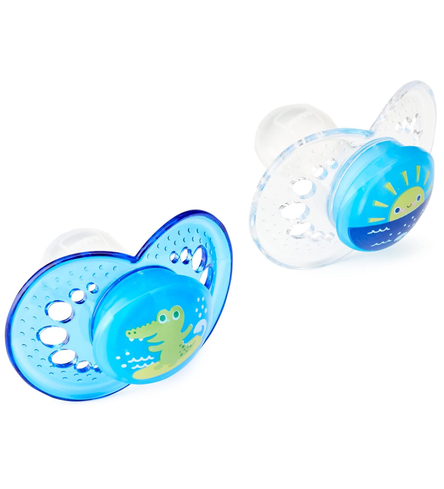Mam Chupete Original Silic +16m 2U Azul | Comfy & Safe Pacifiers for Babies | Shop Now - Buy Online on GoSupps.com