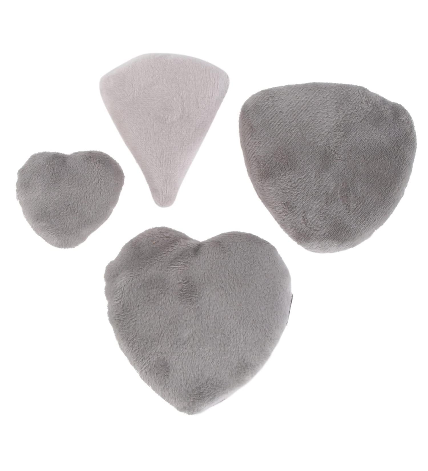 Beaupretty Makeup Puffs Makeup Dry fluffy powder Foundation Powder compact Heart Powder beauty blending sponges for makeup Cosmetic s pure cotton baby face Baby Makeup Puff - Buy Online on GoSupps.com