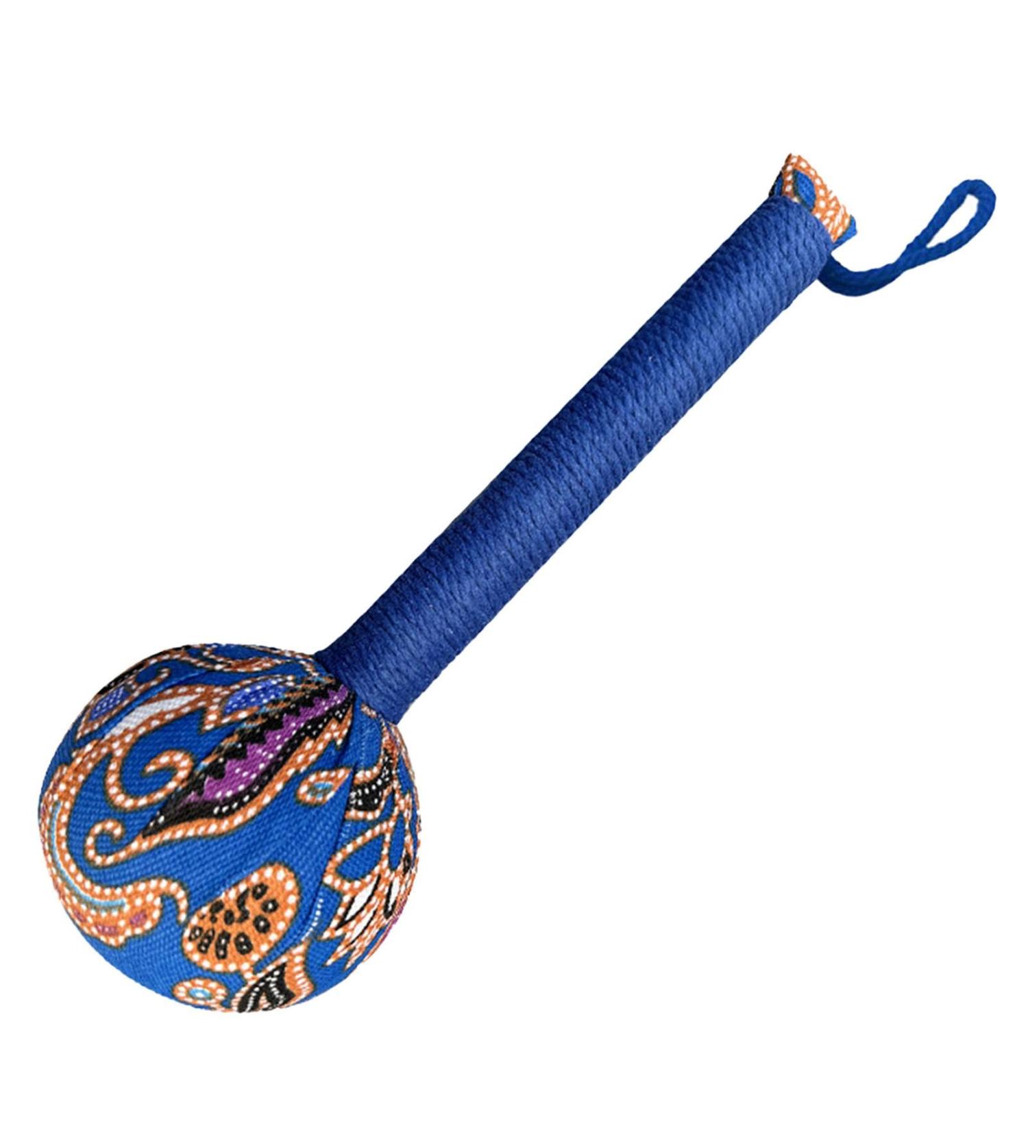 Marteau de Massage Manuel en Bois d'Absinthe - Confortable pour Taille Hanches Jambes & Cou | Jacekee Blue 26cm - Livraison Internationale - Buy Online on GoSupps.com