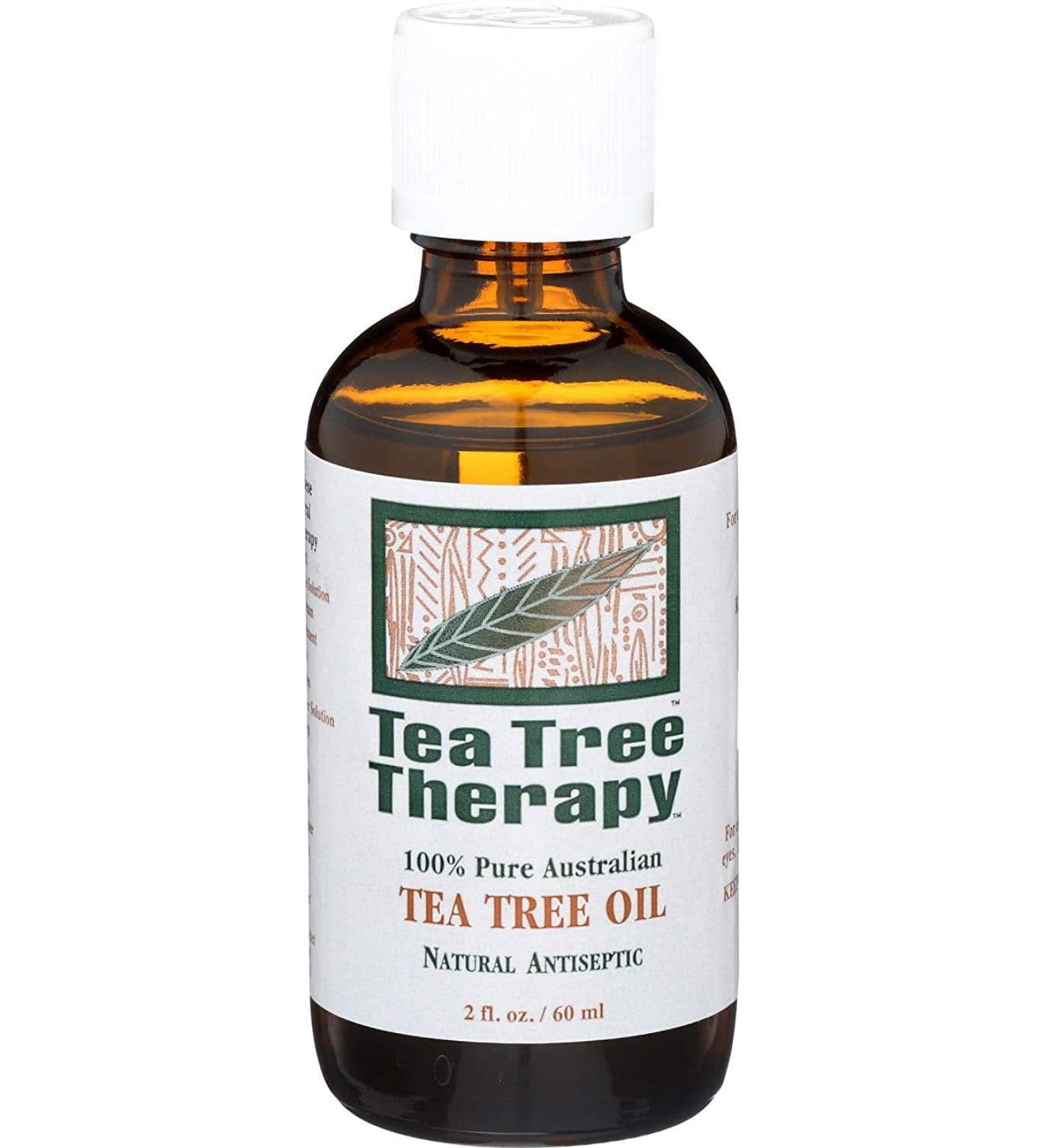 Tea Tree Therapy 100% Pure Australian Tea Tree Oil 2 Ounce (2-Pack)