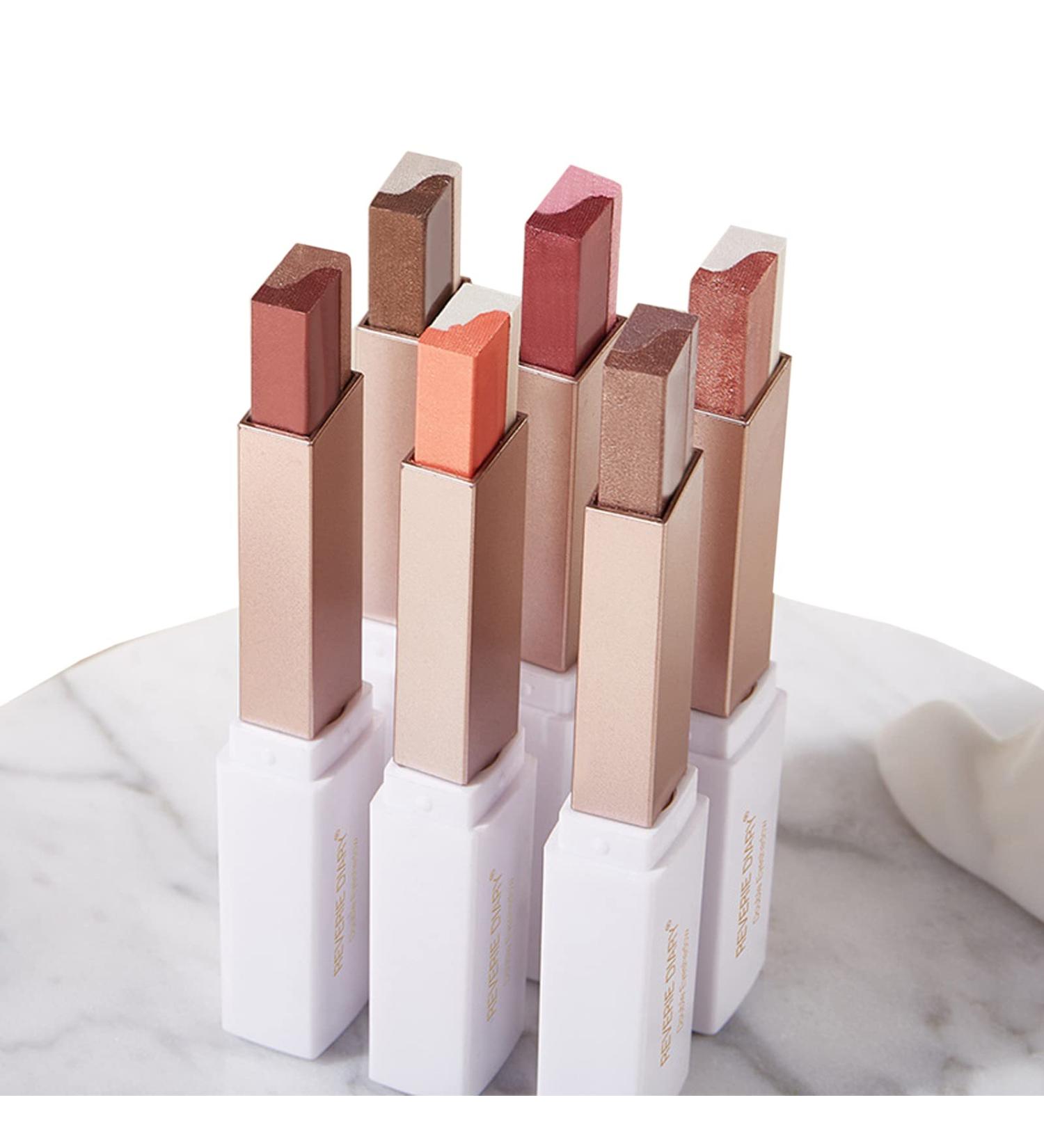 12 Colors Glitter Eye-shadow Stick Set Two-Tone Shimmer Gradient Eyeshadow Stick Double Colors Eyeshadow Stick Waterproof Glitter Eye Stick Eyeshadow Pen for Women Eye Makeup (#235) - Buy Online on GoSupps.com