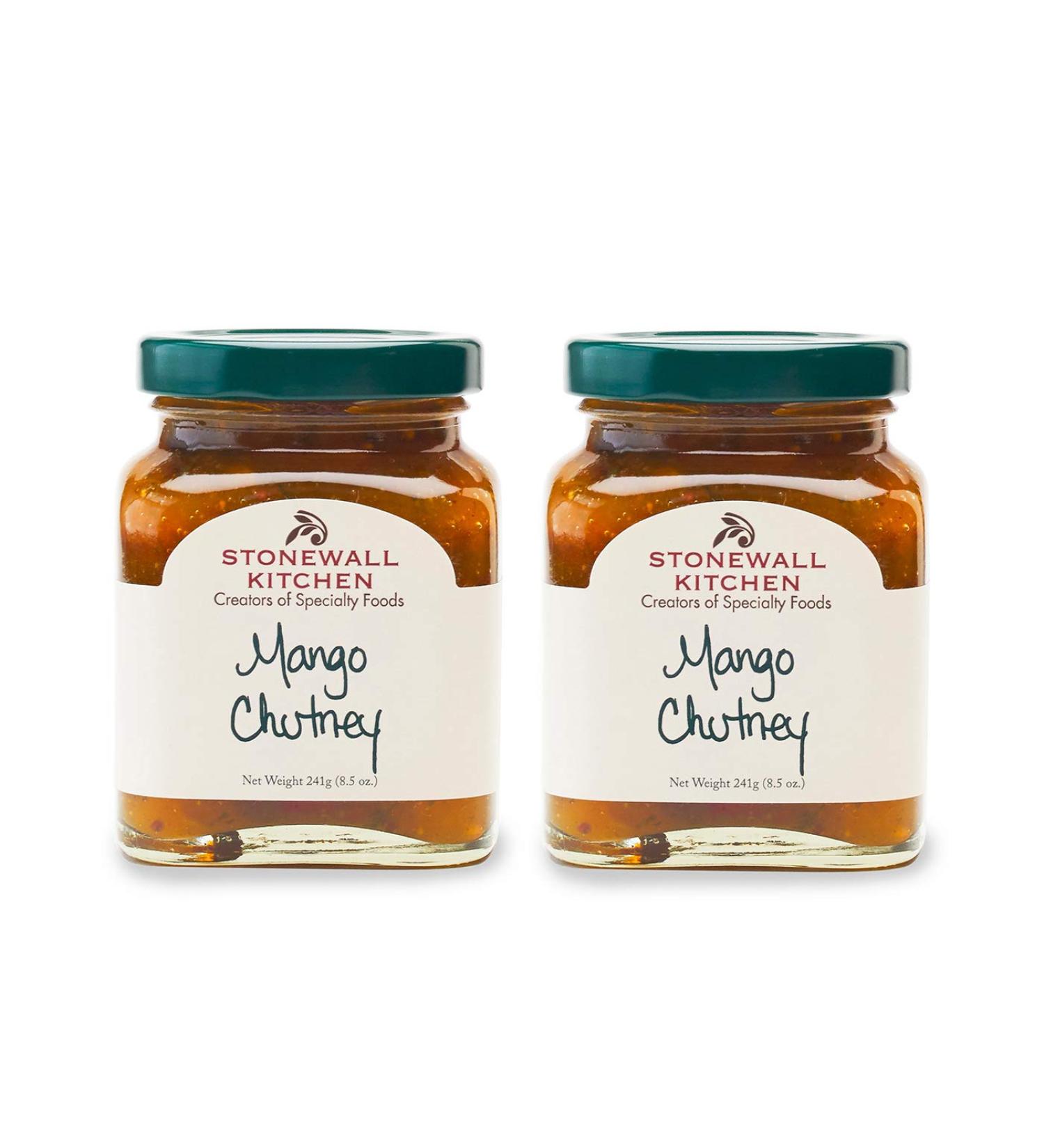 Stonewall Kitchen Mango Chutney 8.5 oz - Pack of 2 | Delicious Condiment - Buy Online on GoSupps.com