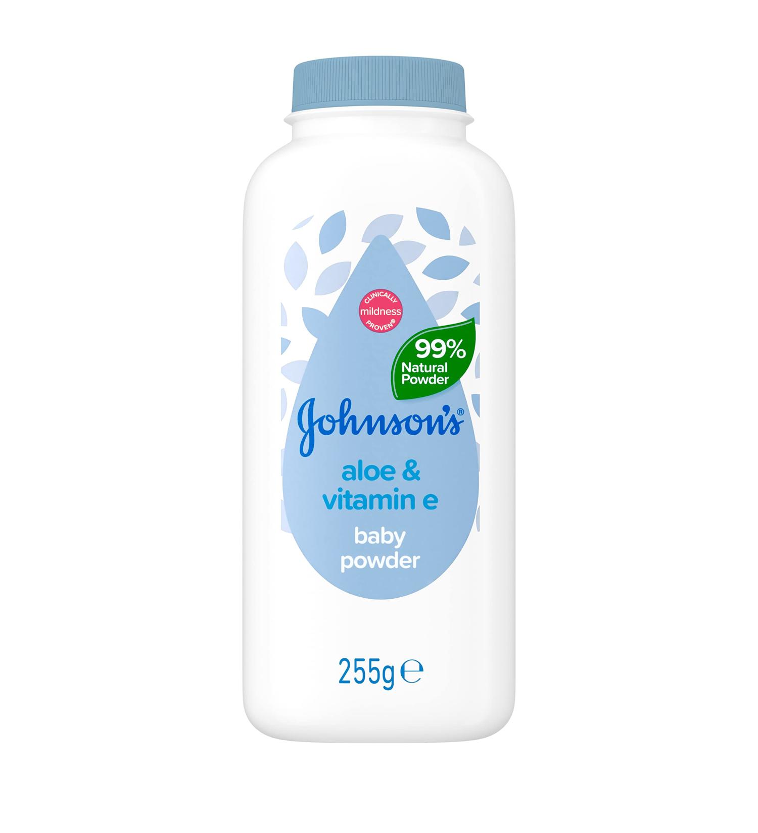 Johnson & Johnson Baby Protective Cornstarch Powder with Aloe Extract 9 oz - Gentle, Soothing Baby Powder - Buy Online on GoSupps.com