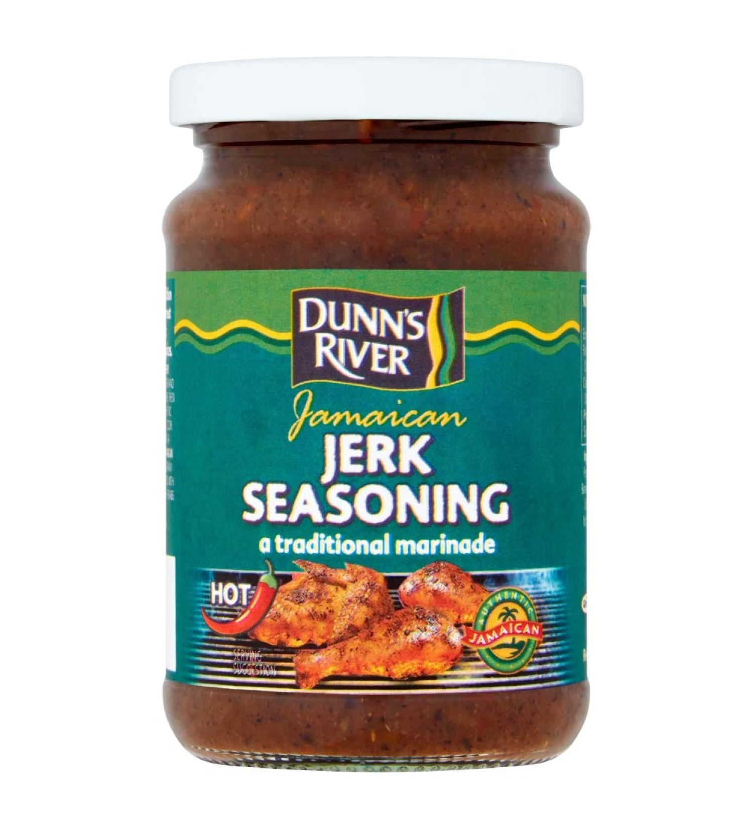 Dunn's River Jamaican Jerk Seasoning 300g - Authentic Spice Blend for Grilling and Cooking - Buy Online on GoSupps.com