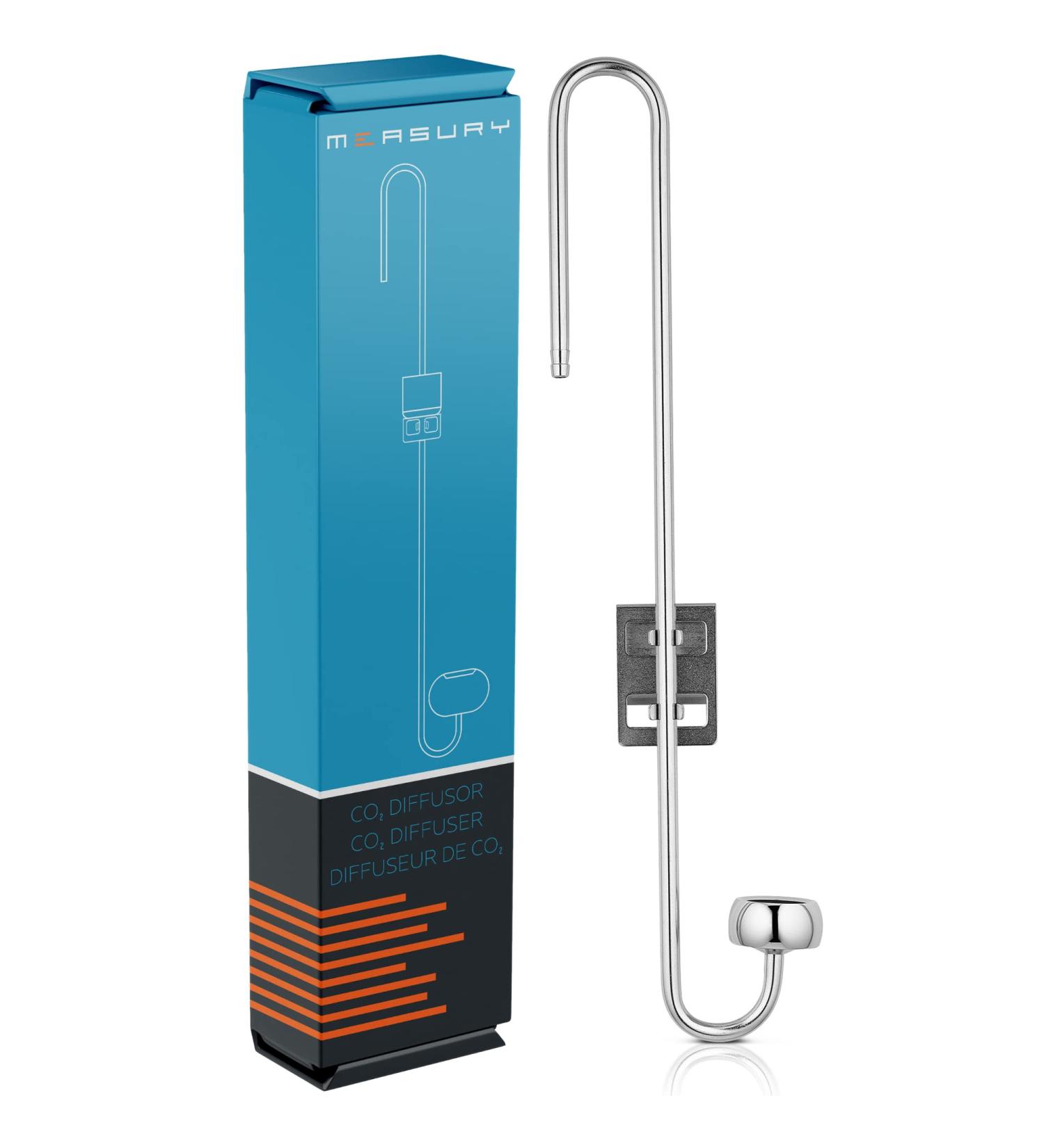 Measury Stainless Steel CO2 Diffuser for Aquariums - 250mm (25cm) | Enhance Your Aquarium s Growth - Buy Online on GoSupps.com