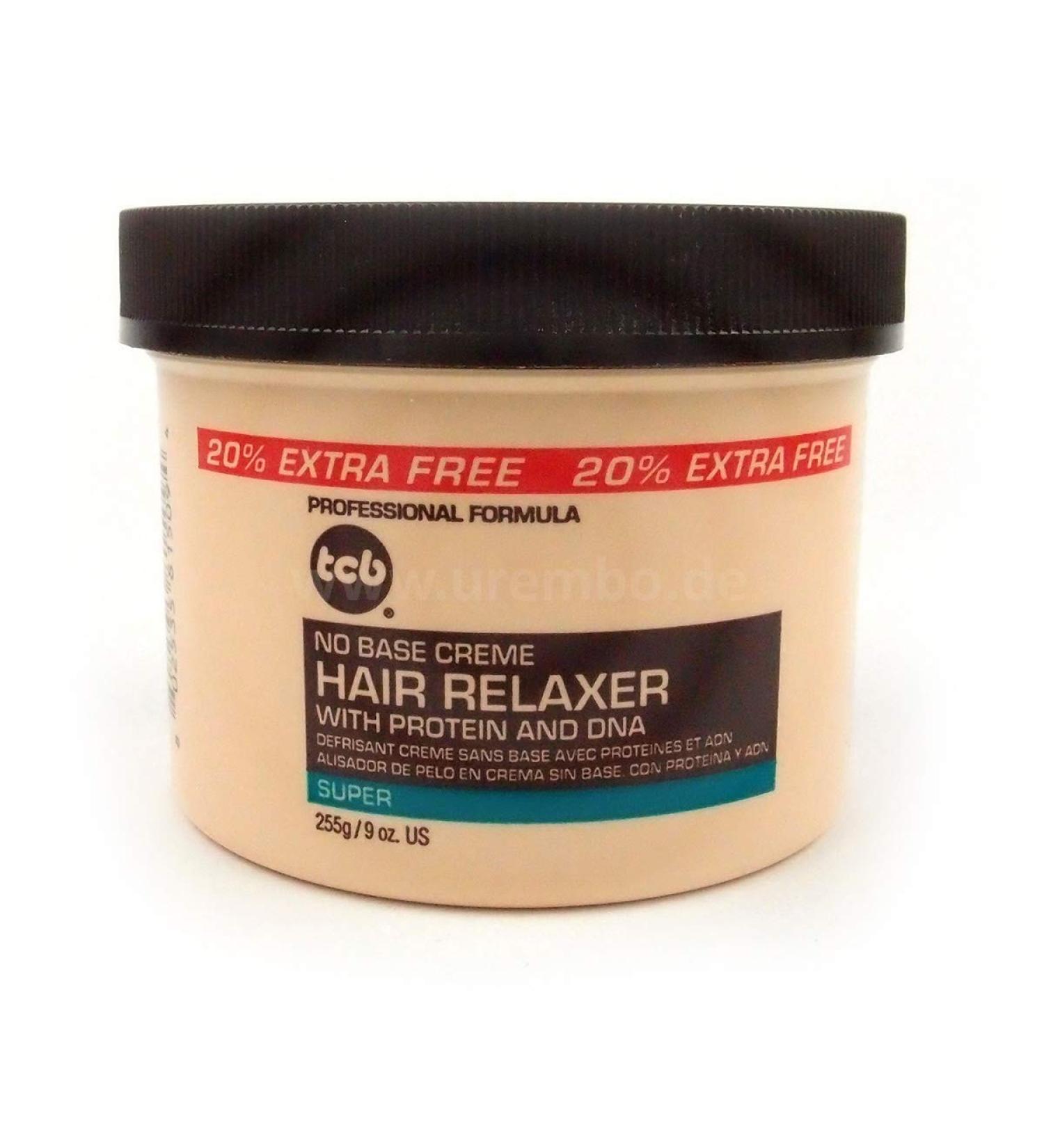 tcb No Base Hair Relaxer with Protein and DNA Super 7.5 oz 255g - Buy Online on GoSupps.com