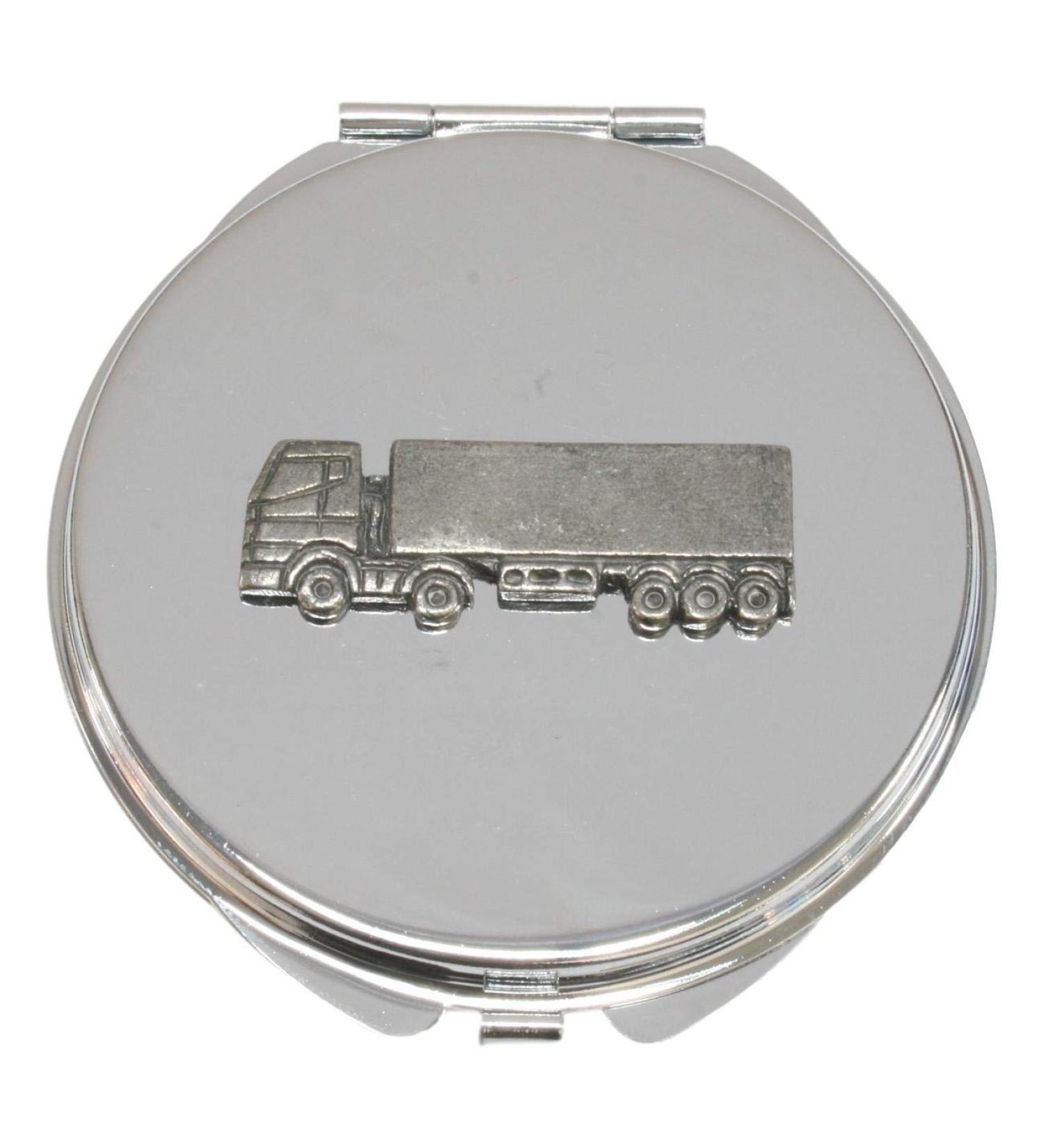 Articulated Lorry Compact Mirror Handbag Gift With Free Engraving 446 - Buy Online on GoSupps.com