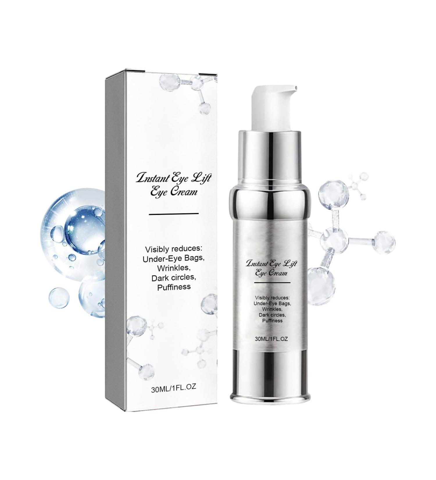 Anti-aging eye cream eye cream for wrinkles and dark circles eye cream anti-aging eye care duo for day and night reduces bags under the eyes wrinkles and fine lines - Buy Online on GoSupps.com