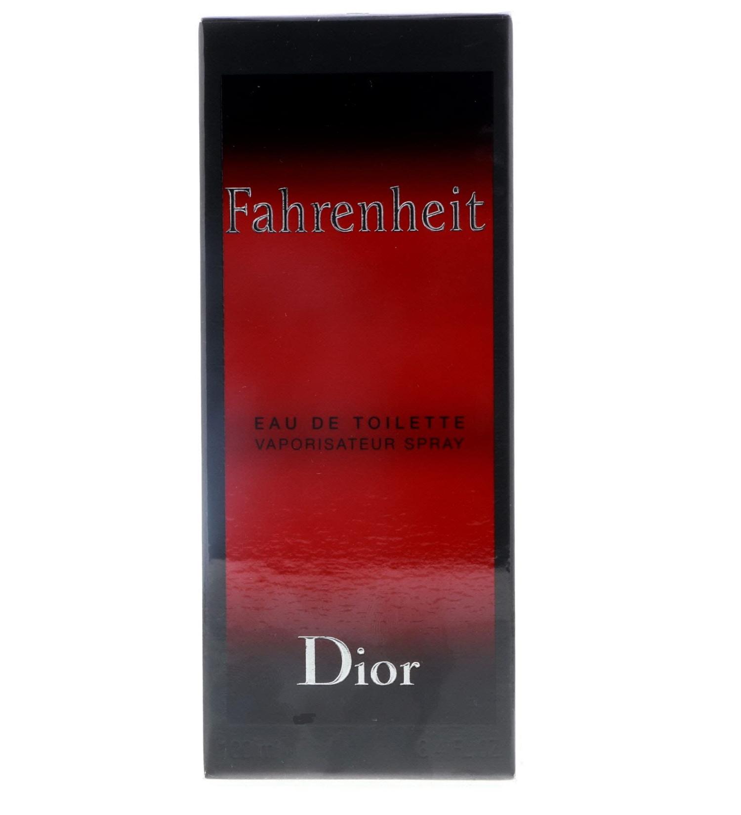 Fahrenheit for Men by Christian Dior - 3.3 / 3.4 oz (100 ml) EDT Spray 3.4 Ounce - Buy Online on GoSupps.com