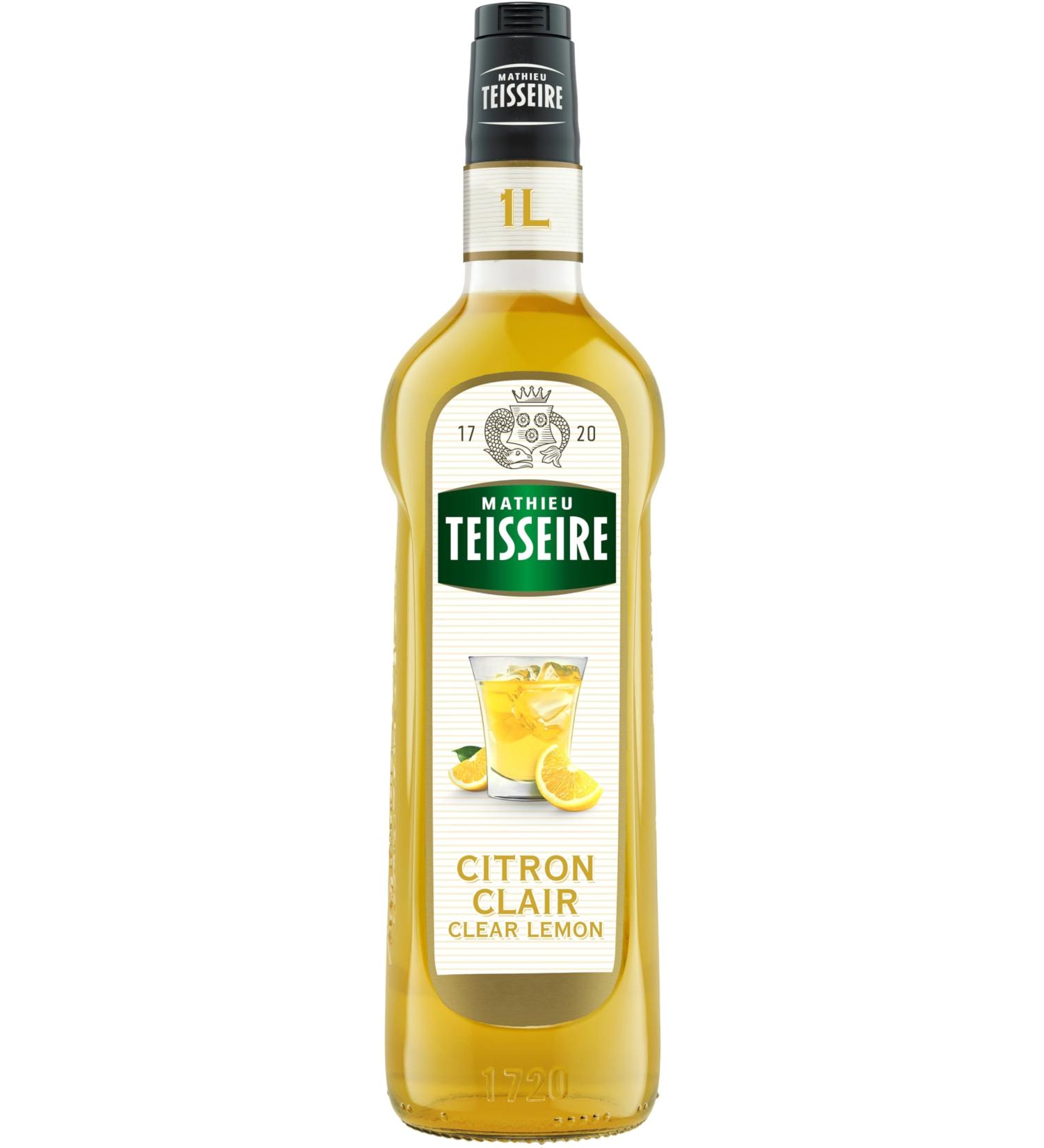 Teisseire Professional Quality Light Lemon Syrup 100cl - Buy Online on GoSupps.com