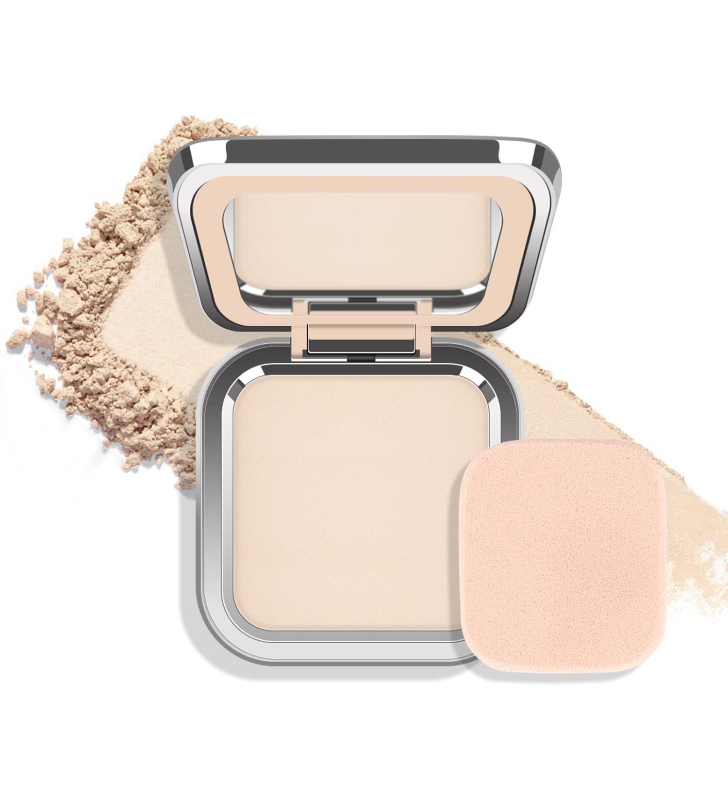Ownest Beauty KYDA Pressed Powder - Lasting Oil Control, Lightweight Setting Makeup for Flawless Full Coverage, Natural Matte Finish in Ivory - Buy Online on GoSupps.com