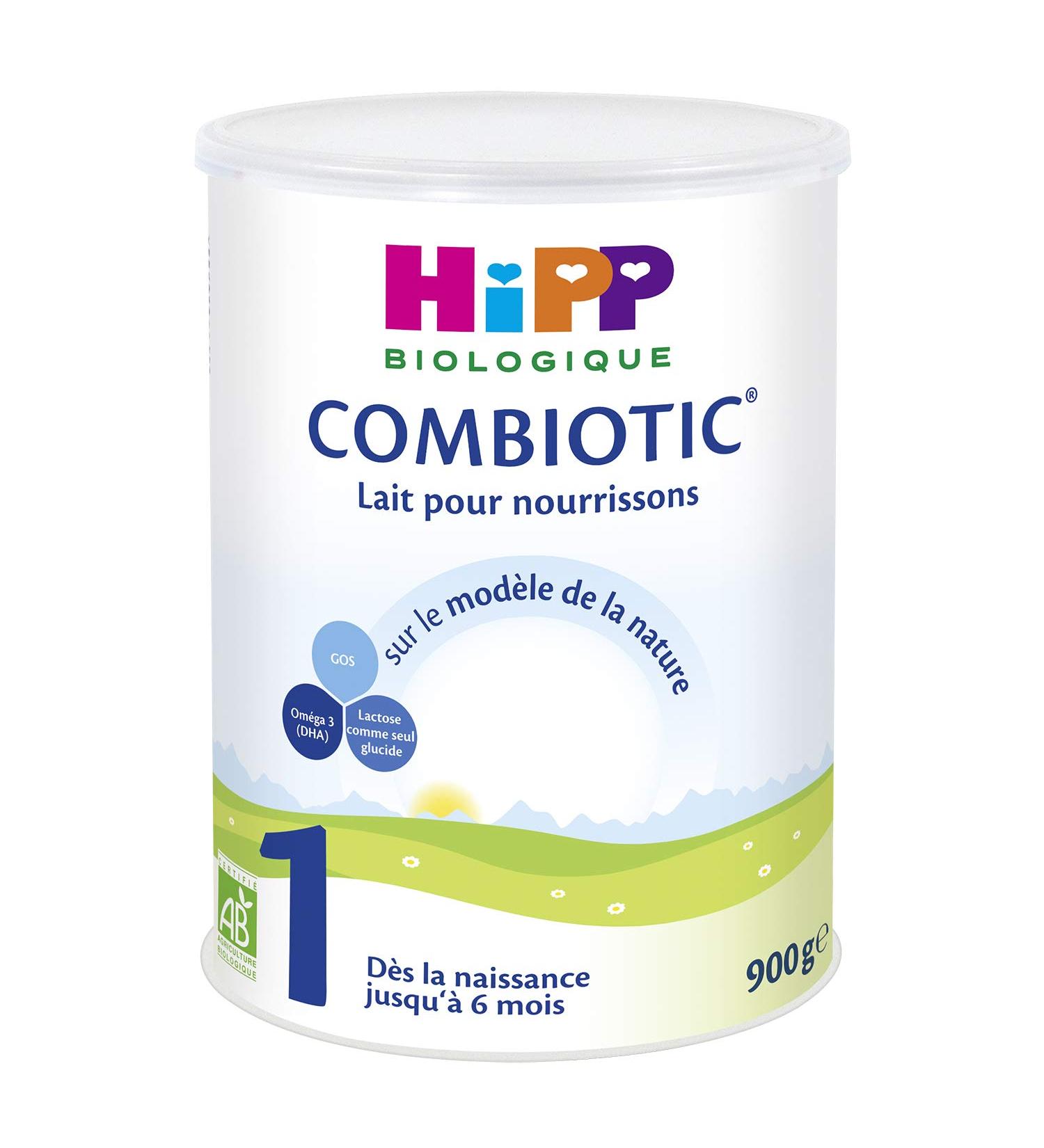 Hipp Organic Milk 1 Combiotic for infants 0-6 months - 3 boxes of 900 g - Buy Online on GoSupps.com
