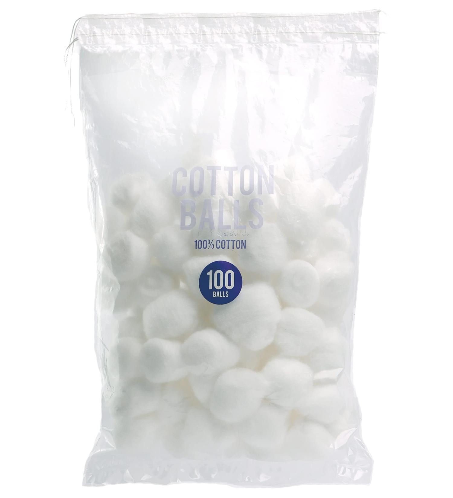 DIVCHI Cotton Wool Balls Absorbent 200 Pack - Buy Online on GoSupps.com