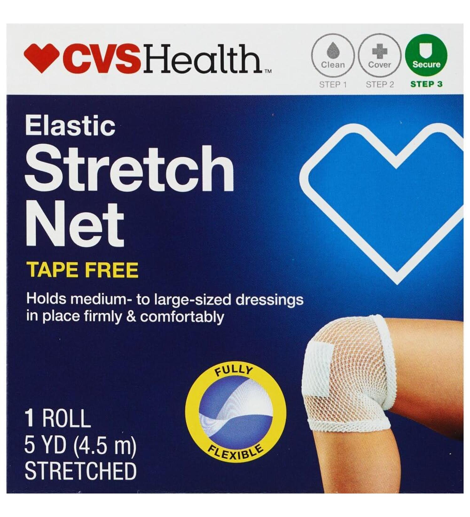 CVS Health Elastic Stretch Net - Durable Comfortable & Ideal for Medical Use | Shop Internationally - Buy Online on GoSupps.com