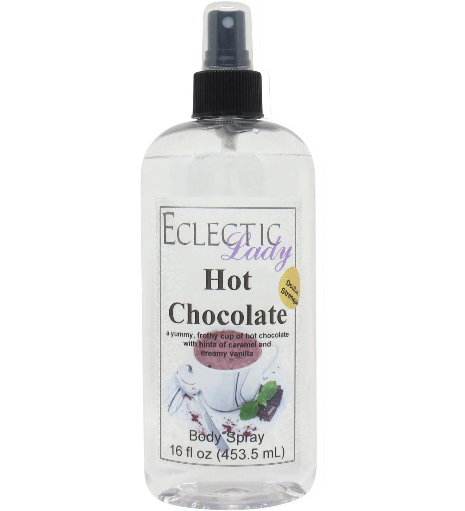 Hot Chocolate Body Spray (Double Strength) 16 ounces Body Mist for Women with Clean Light & Gentle Fragrance Long Lasting Perfume with Comforting Scent for Men & Women Cologne with Soft Subtle 16 Fluid Ounces (Double Strength) - Buy Online on GoSupps.com