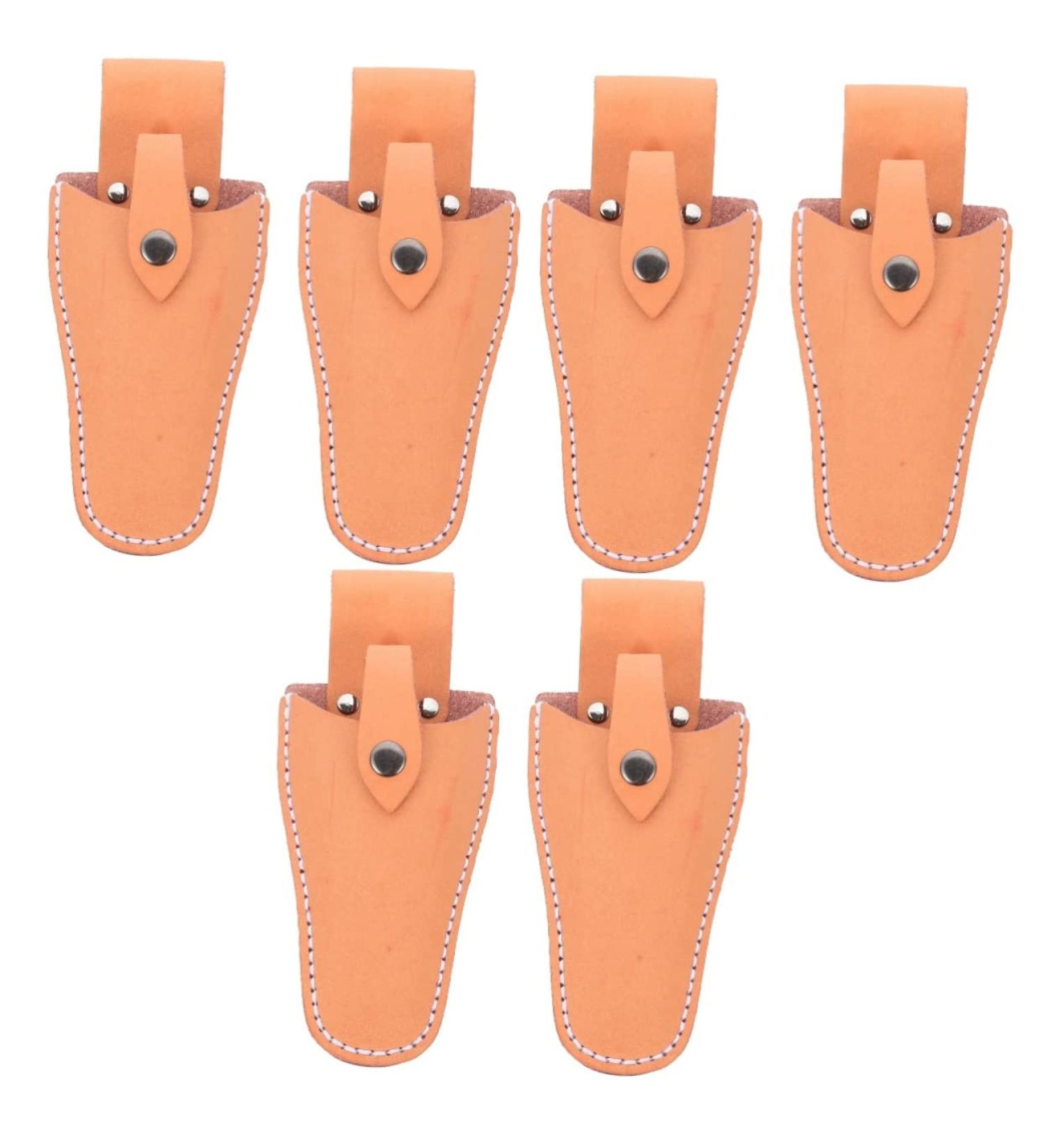 6 PCS Pruning Shears Fanny Pack - Gardening Tool Case & Leather Scissor Holder Pouch - Buy Online on GoSupps.com