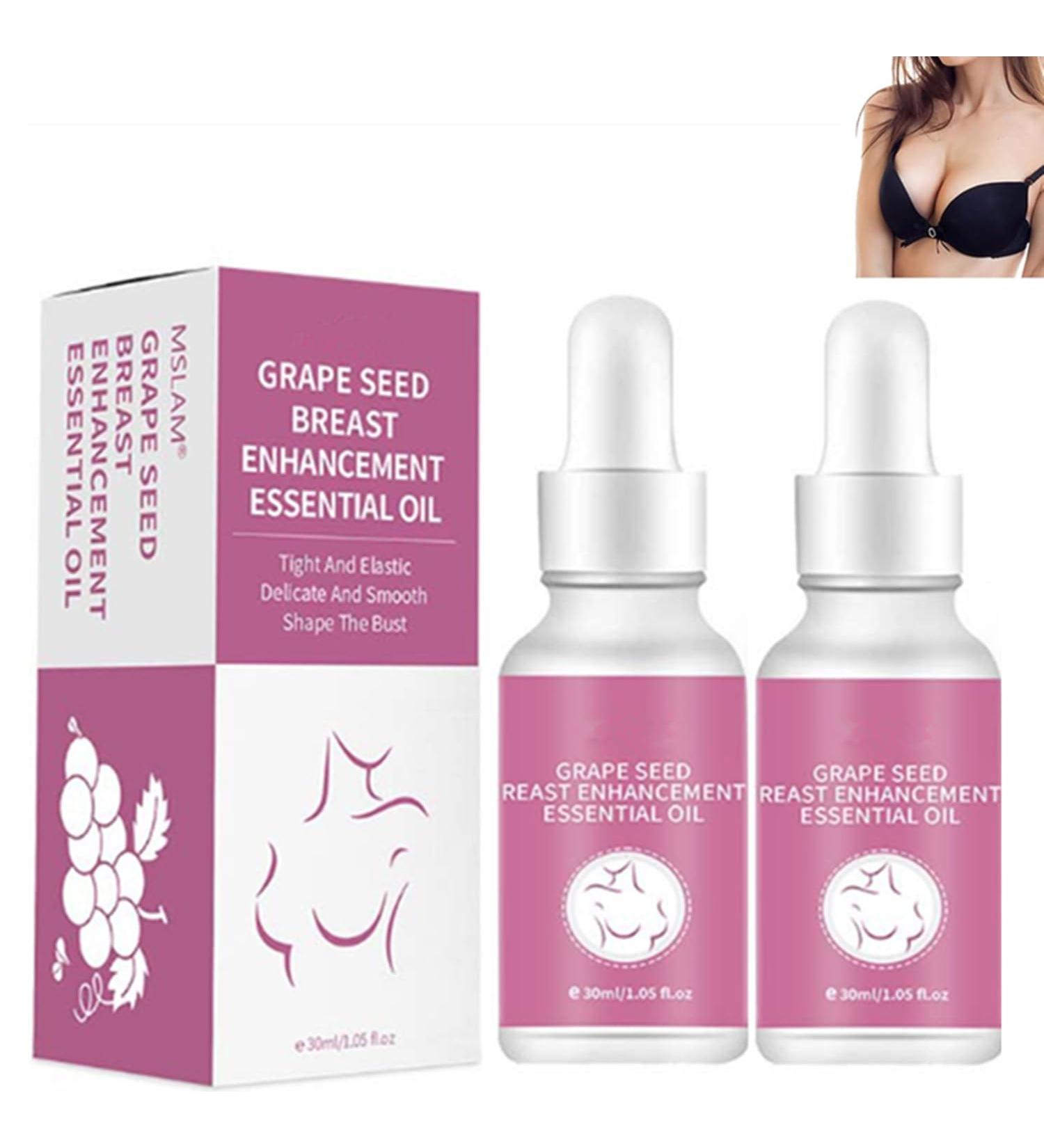 Dob-show Breast Shaping Essential Oil | Natural Herbal Plumping & Anti-Sagging Bust Oil (2Pcs) | Enhance & Smooth Chest Skin - Buy Online on GoSupps.com