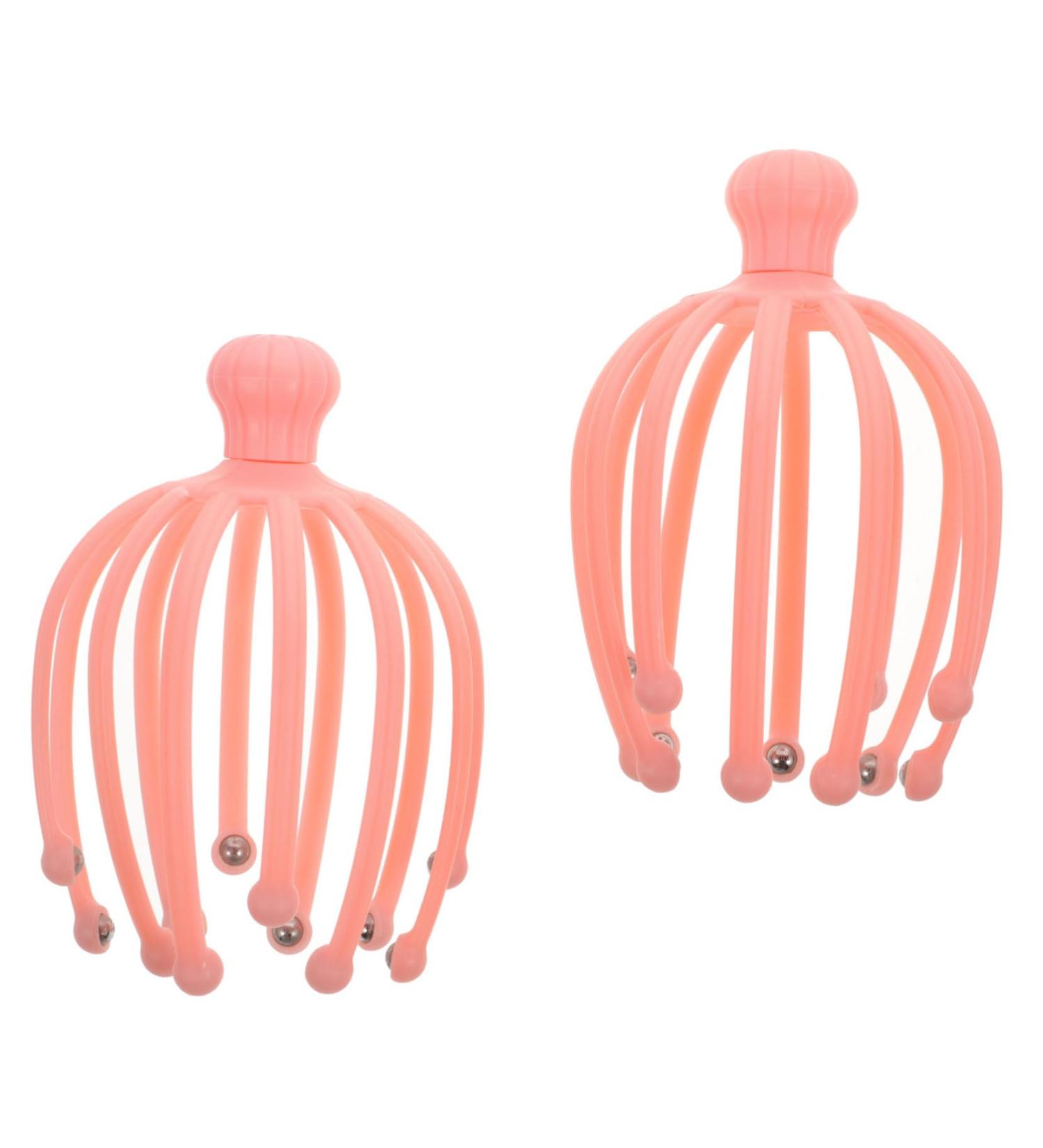FOMIYES 2 STK Head Massager - Multifunctional Scalp Massage Tool for Relaxation & Stress Relief | Pearl Scalp Massager - Buy Online on GoSupps.com