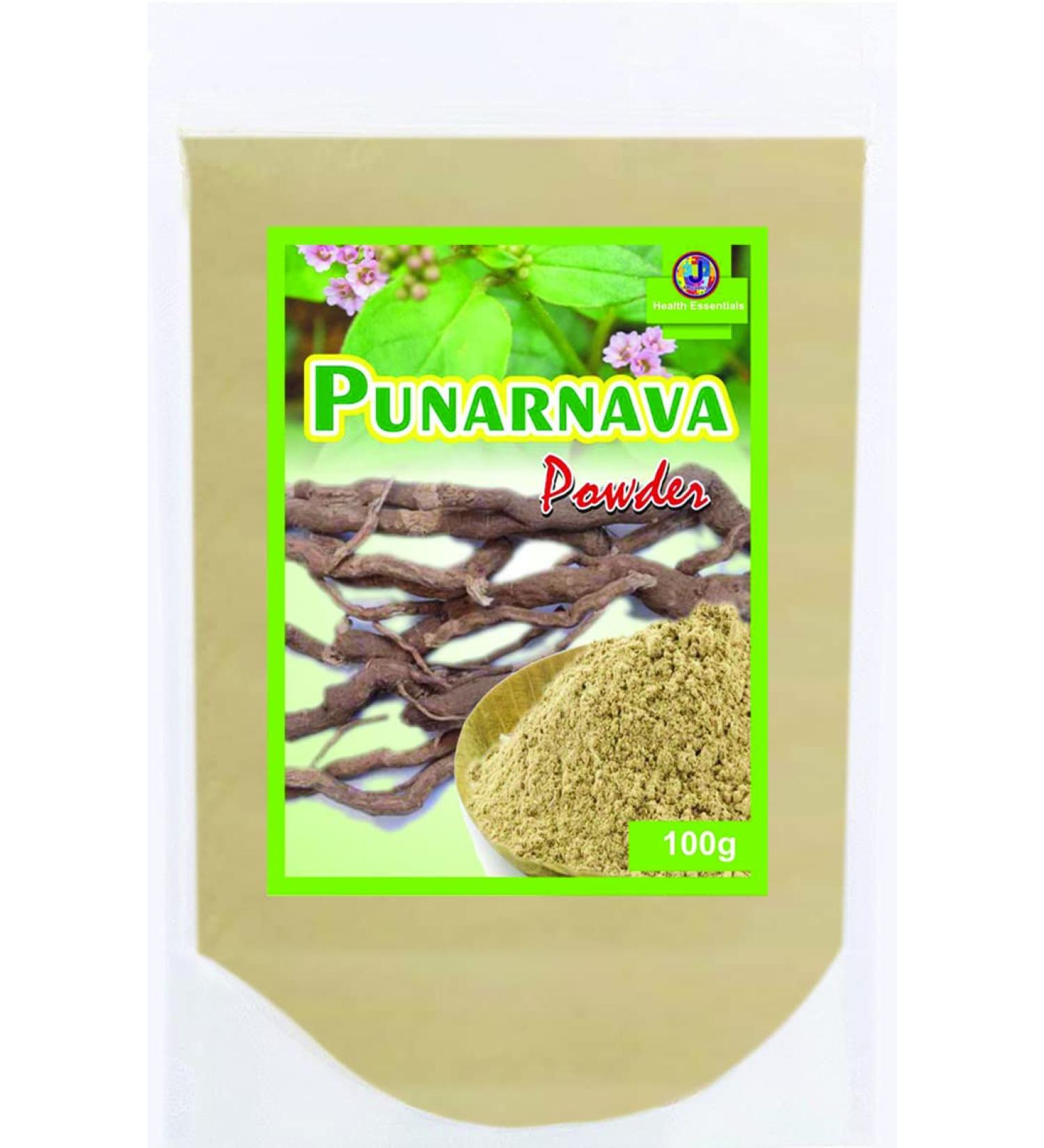 J Organics Punarnava Powder 100 Gm | Punarnava Powder for Kidney Rejuvenation | Boerhavia Diffusa Root Powder for Liver Urinary Wellness