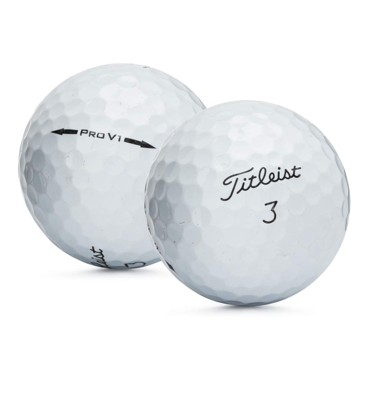 24 Titleist Pro V1 Mint AAAAA Used Golf Balls - Like New Condition