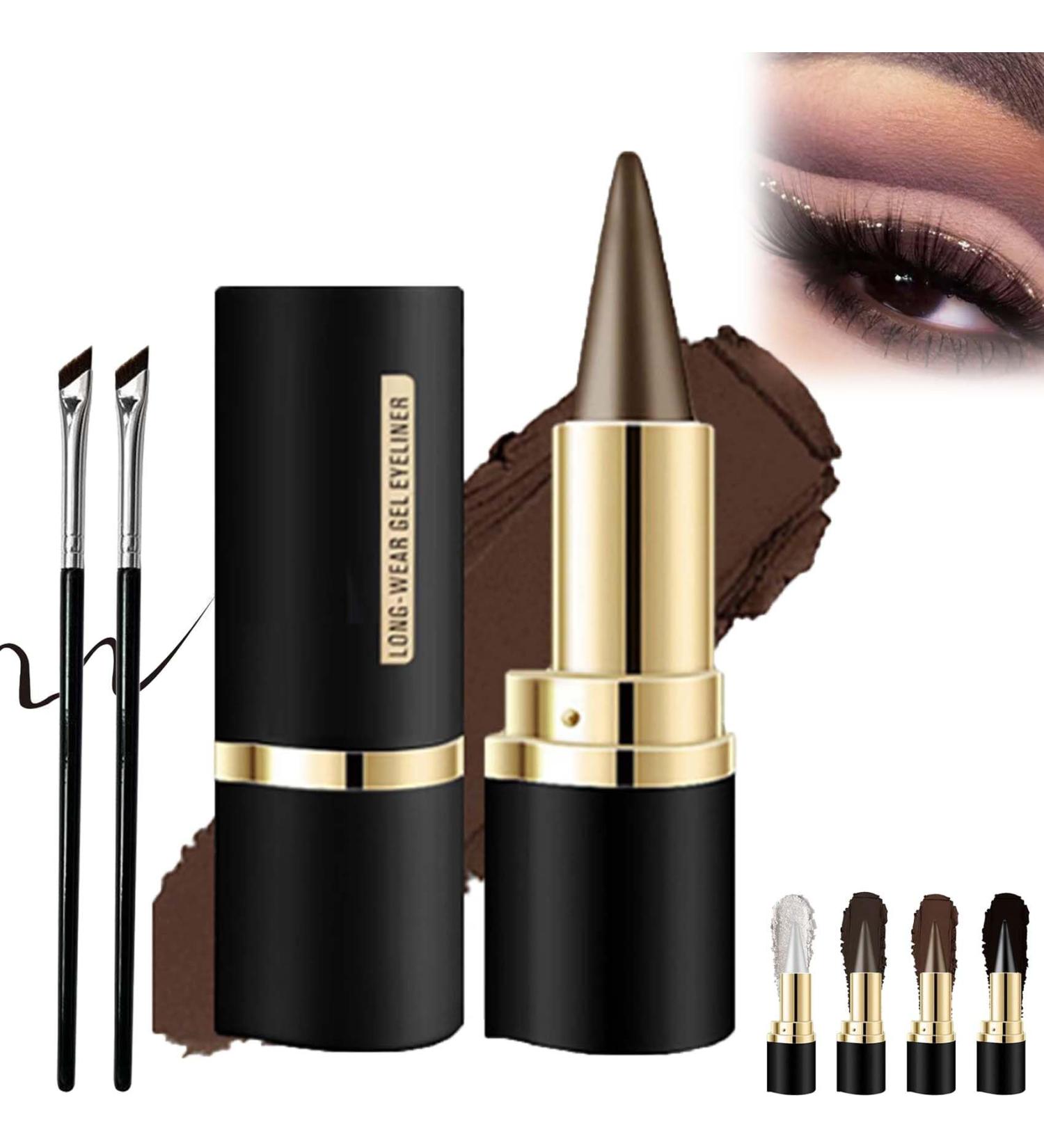 Ayky Long Wear Gel Eyeliner Natural Black Eyeliner Cream Waterproof Viral profession Eyeliner Pen Gel - Quick Drying Formula Eye Liner Eye Liner Waterproof Smudge Proof (03) - Buy Online on GoSupps.com