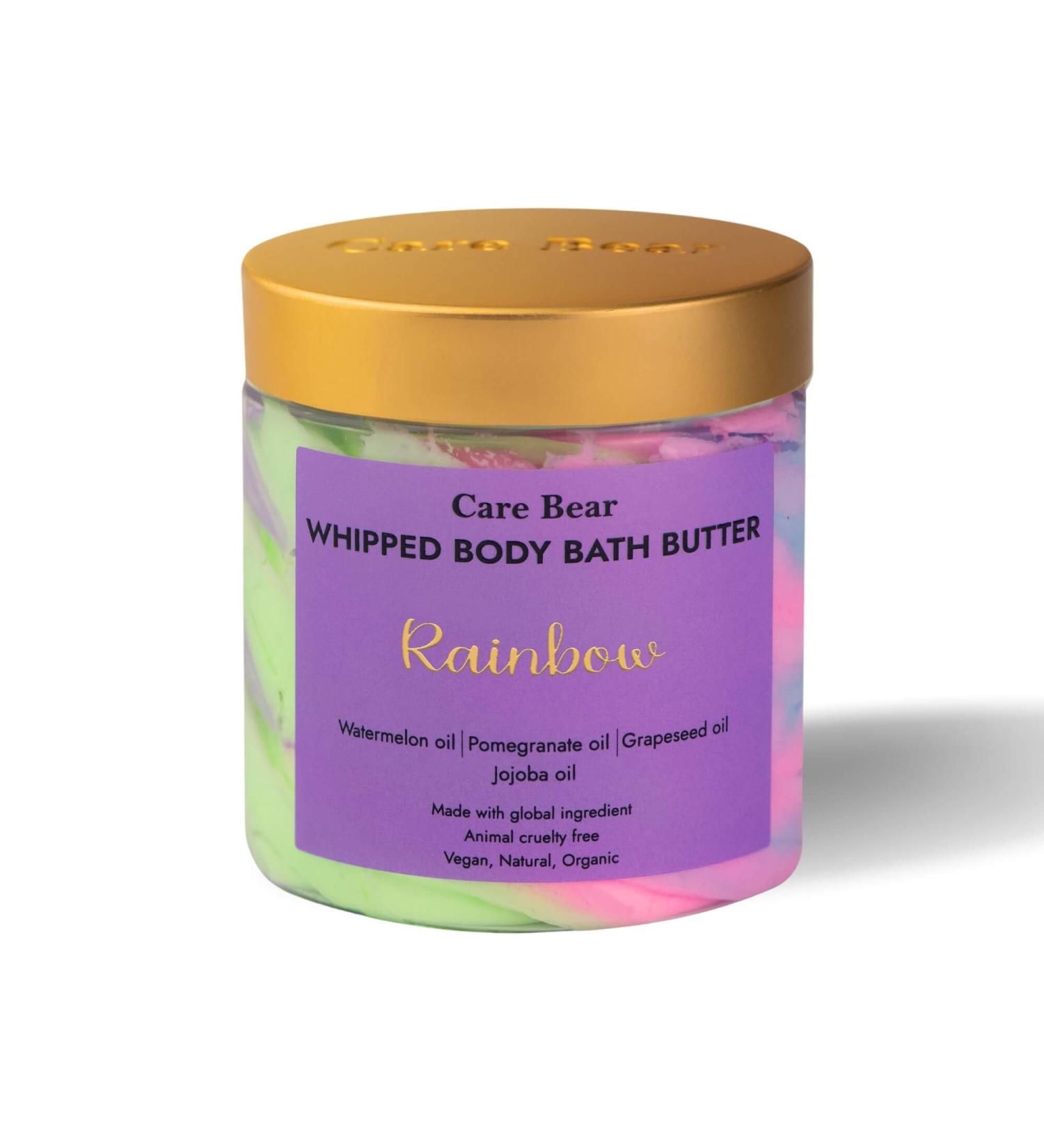 CareBear Silky Sparkling Bath Butter with Jojoba Oil Grapeseed Oil Moisturizes & Nourishes Skin Natural Ingredients - Buy Online on GoSupps.com
